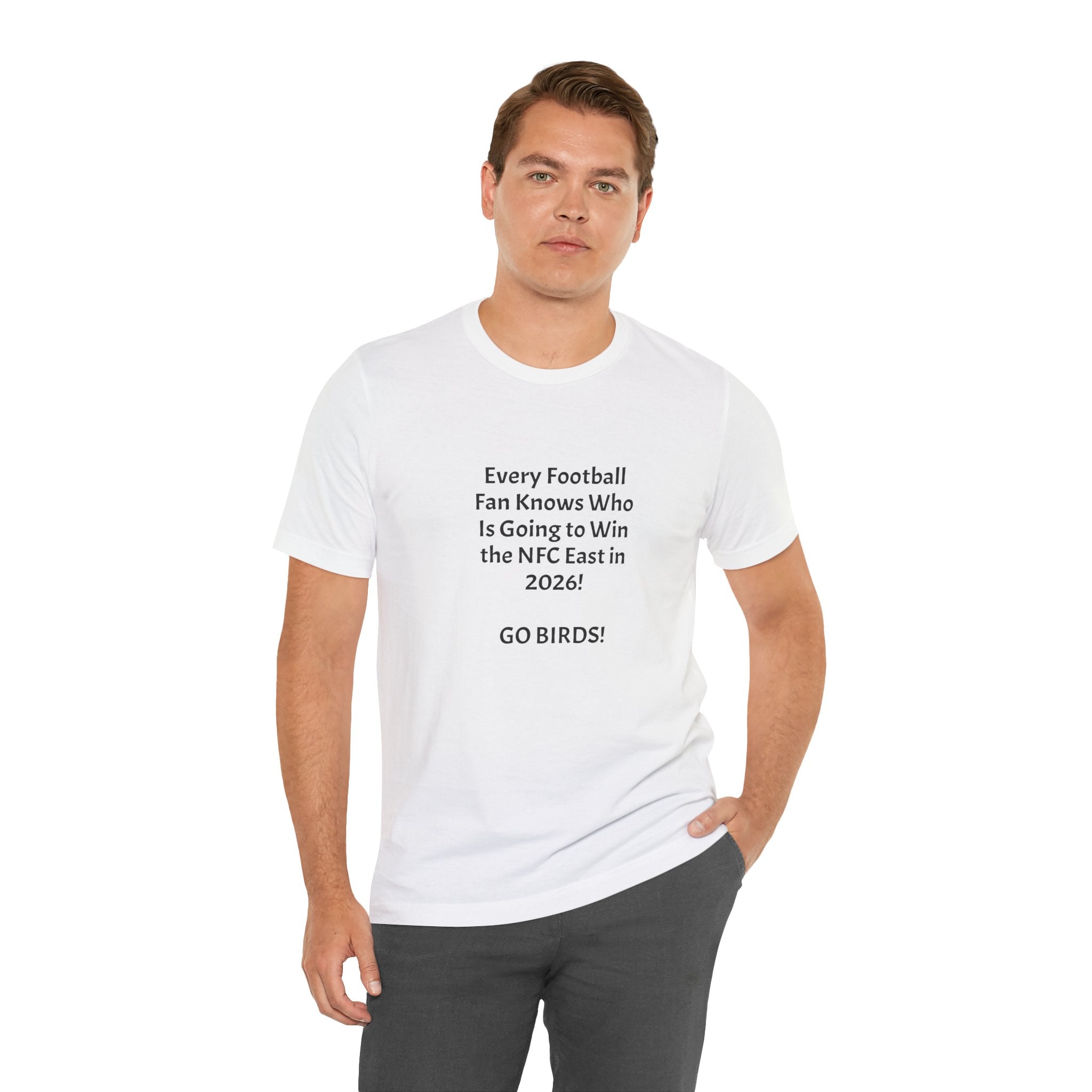 NFC East 2026 Champion Tee — "GO BIRDS!" Football Fan T-Shirt