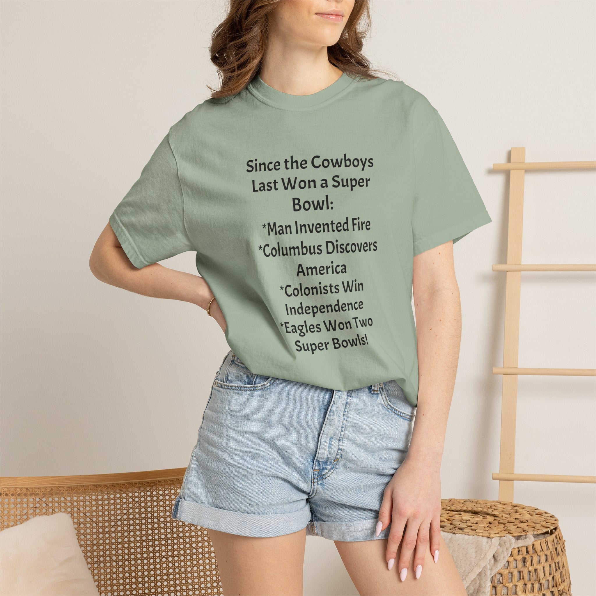 Since the Cowboys Last Won a Super Bowl T-Shirt — Funny Sports History Tee
