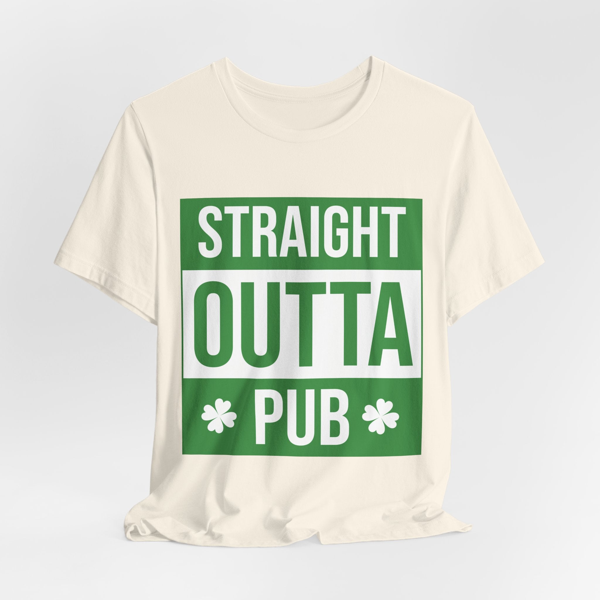 Straight Outta Pub T-Shirt — St. Patrick’s Day Shamrock Pub Crawl Tee