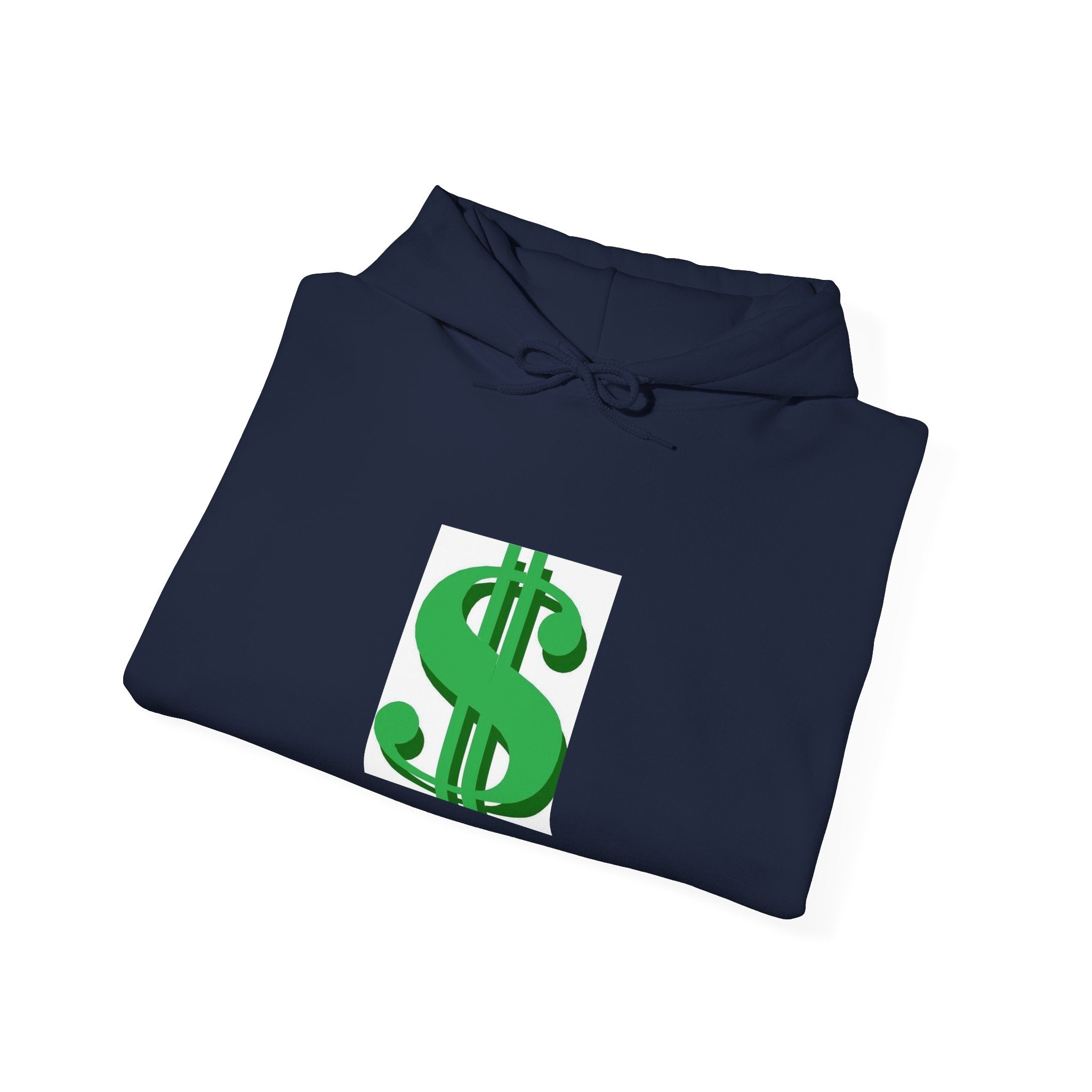 Dollar Sign Hoodie — Green Money Symbol Pullover