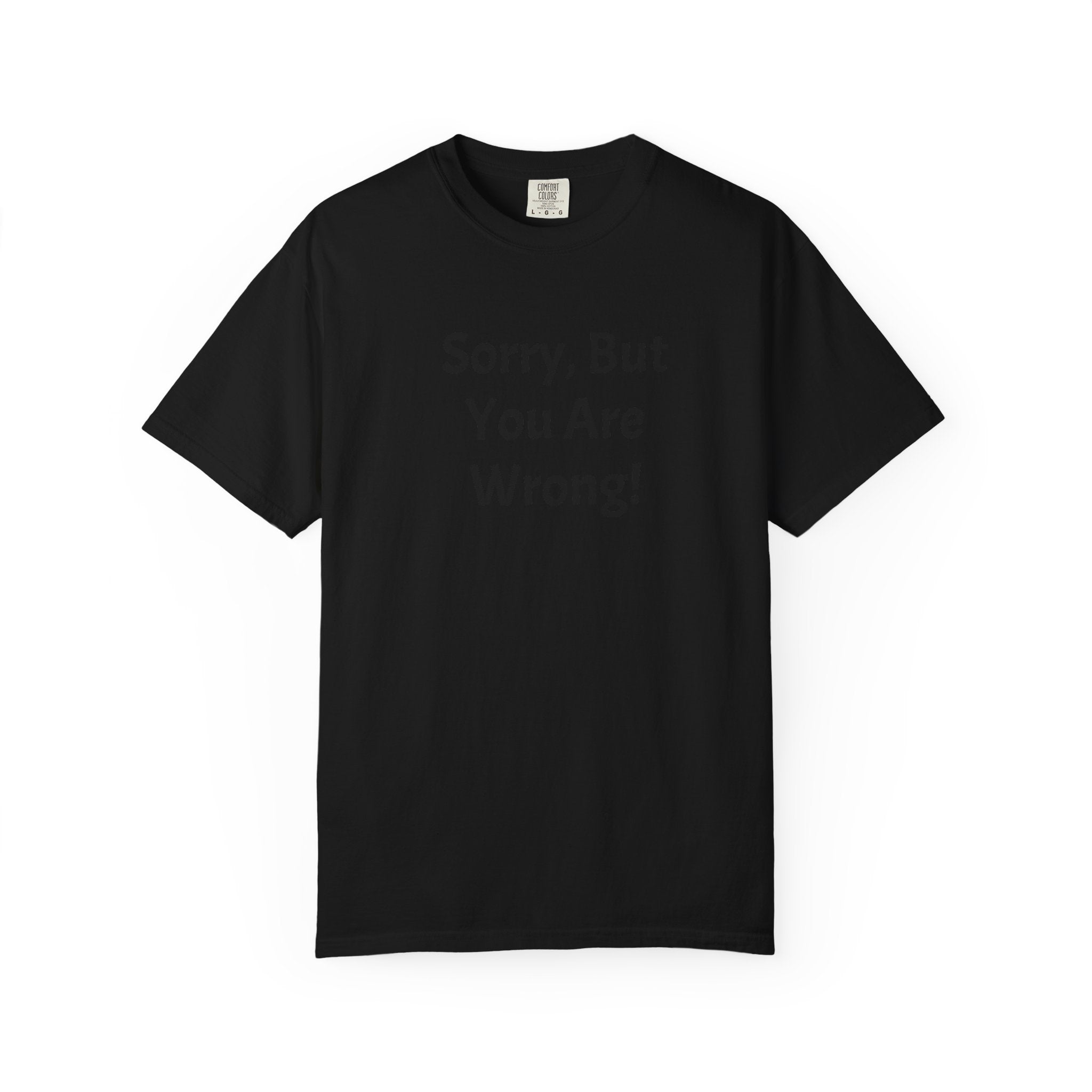 Sorry, But You Are Wrong! T-Shirt
