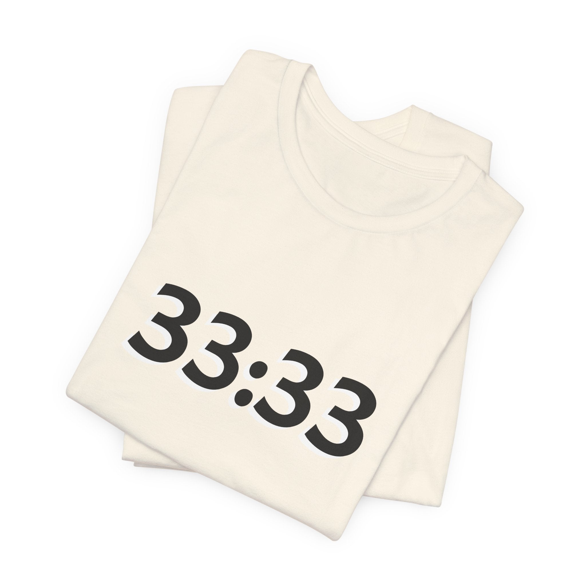 33:33 Take A Guess Tee — Funny Mystery Number Graphic T-Shirt