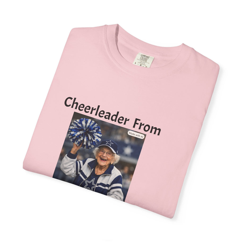 Cowboys Super Bowl Cheerleader T-Shirt — Vintage Fan Tee