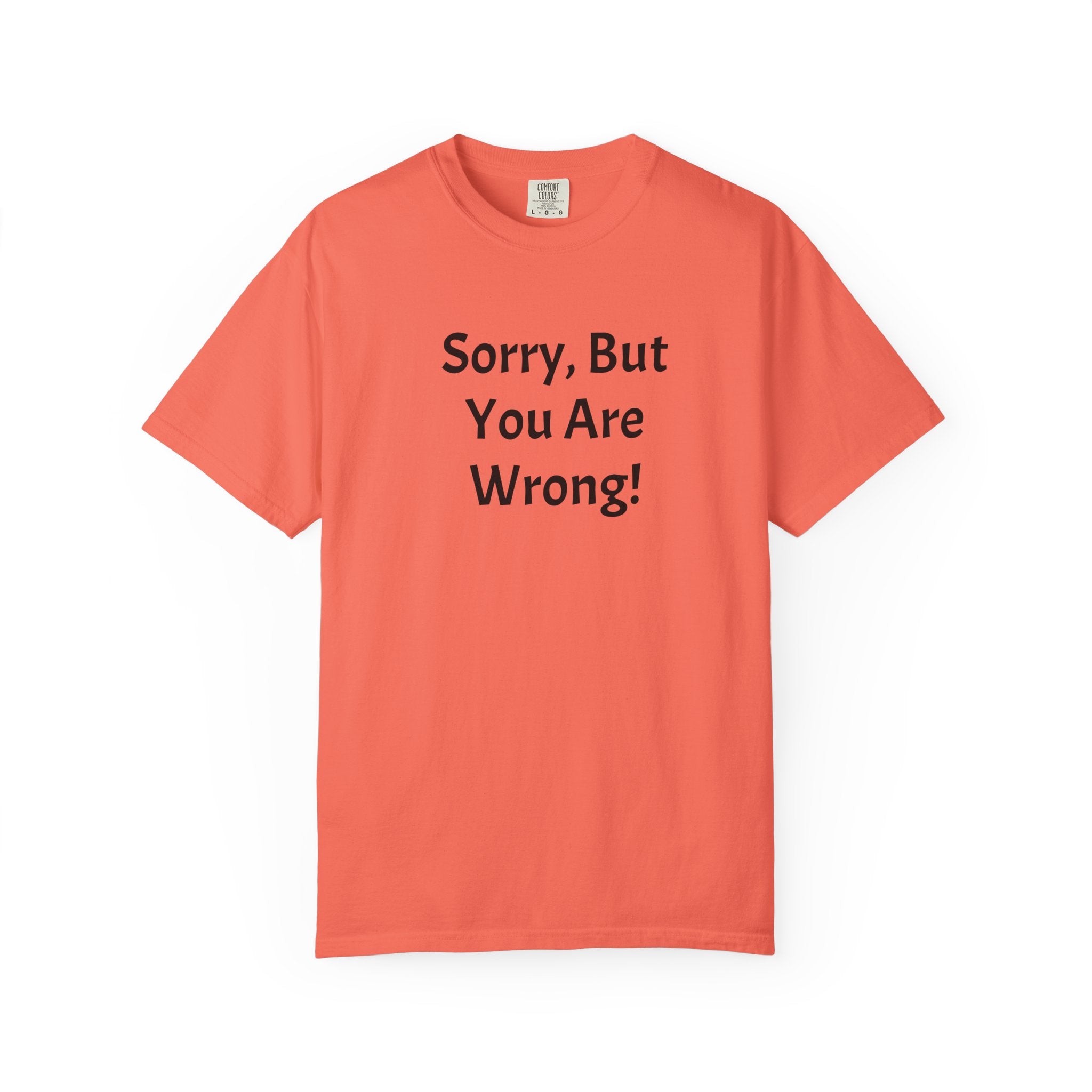 Sorry, But You Are Wrong! T-Shirt