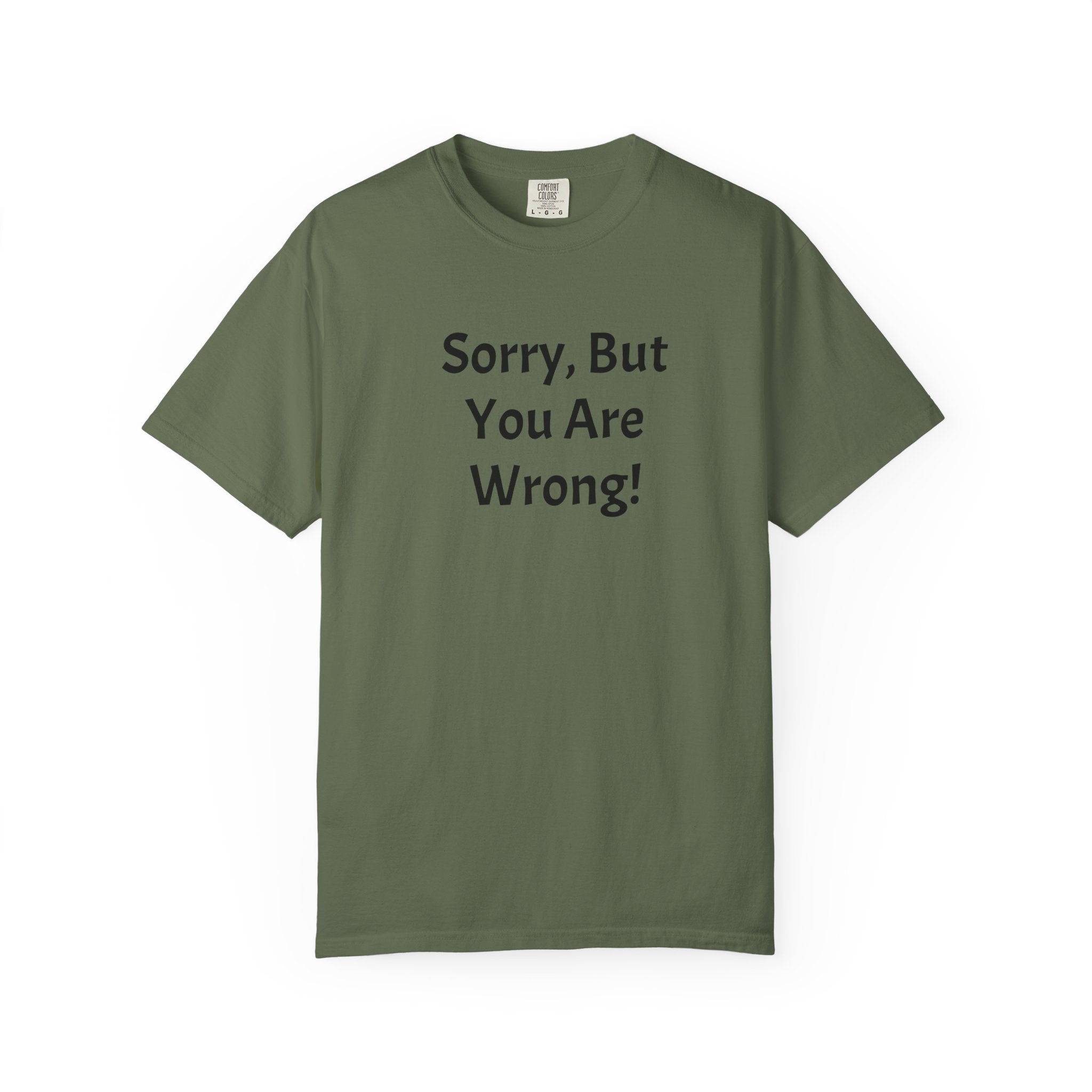 Sorry, But You Are Wrong! T-Shirt