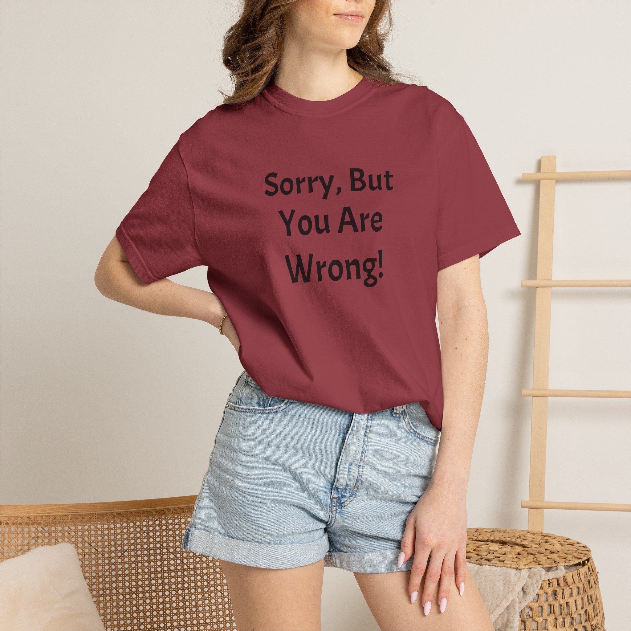 Sorry, But You Are Wrong! T-Shirt