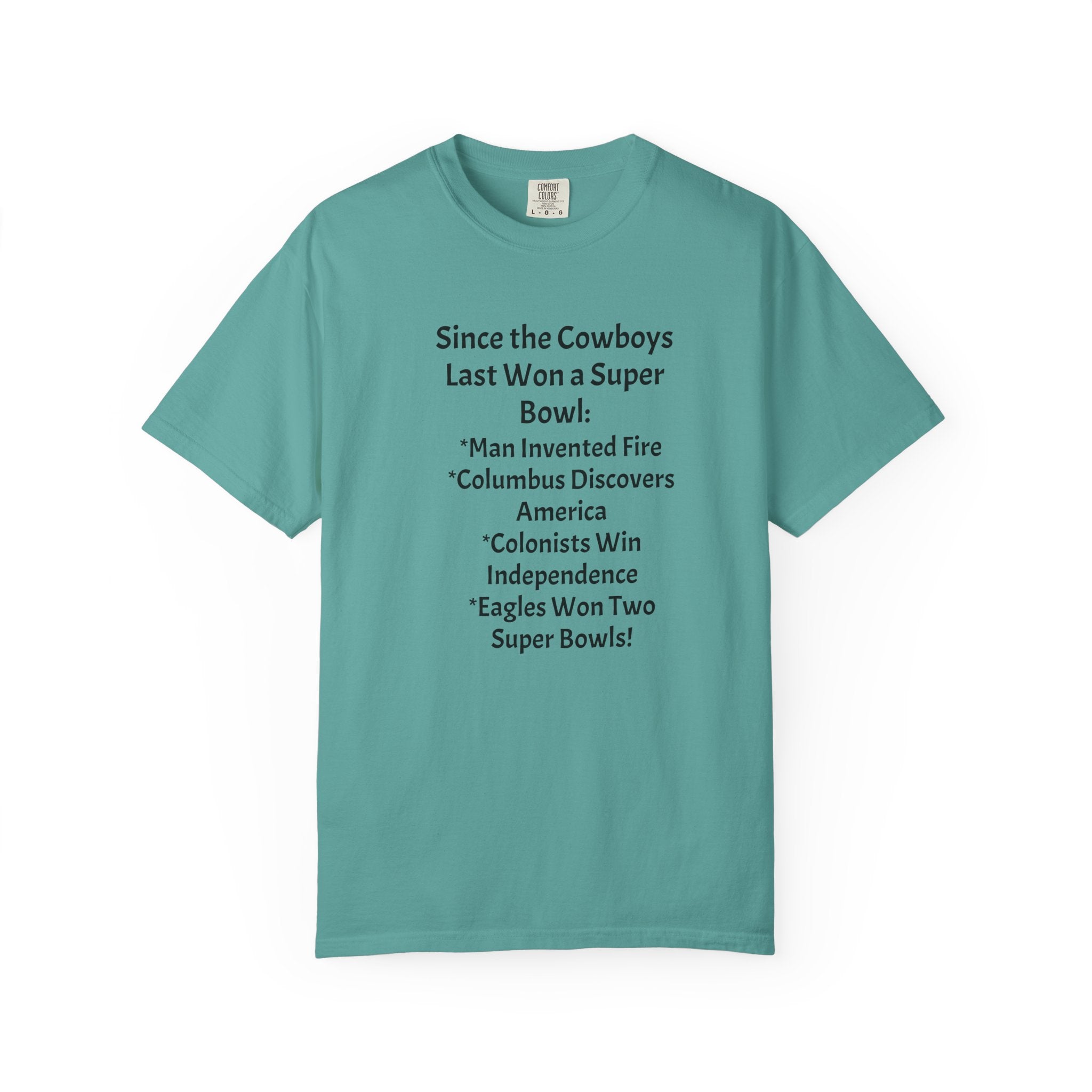 Since the Cowboys Last Won a Super Bowl T-Shirt — Funny Sports History Tee