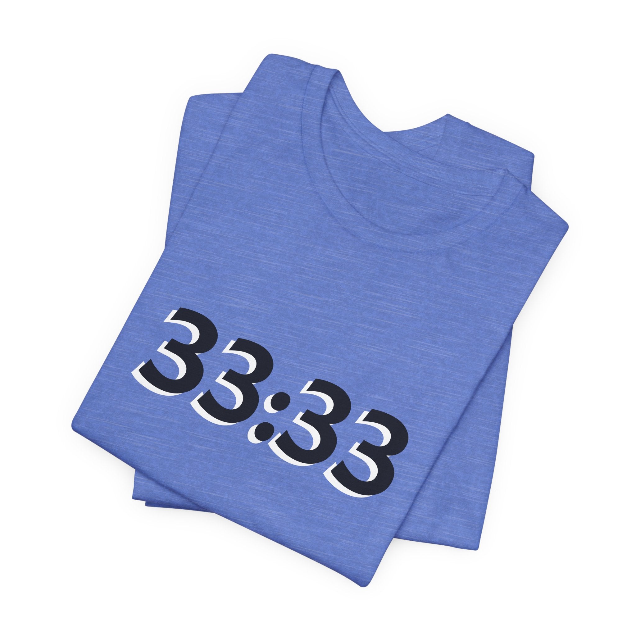 33:33 Take A Guess Tee — Funny Mystery Number Graphic T-Shirt