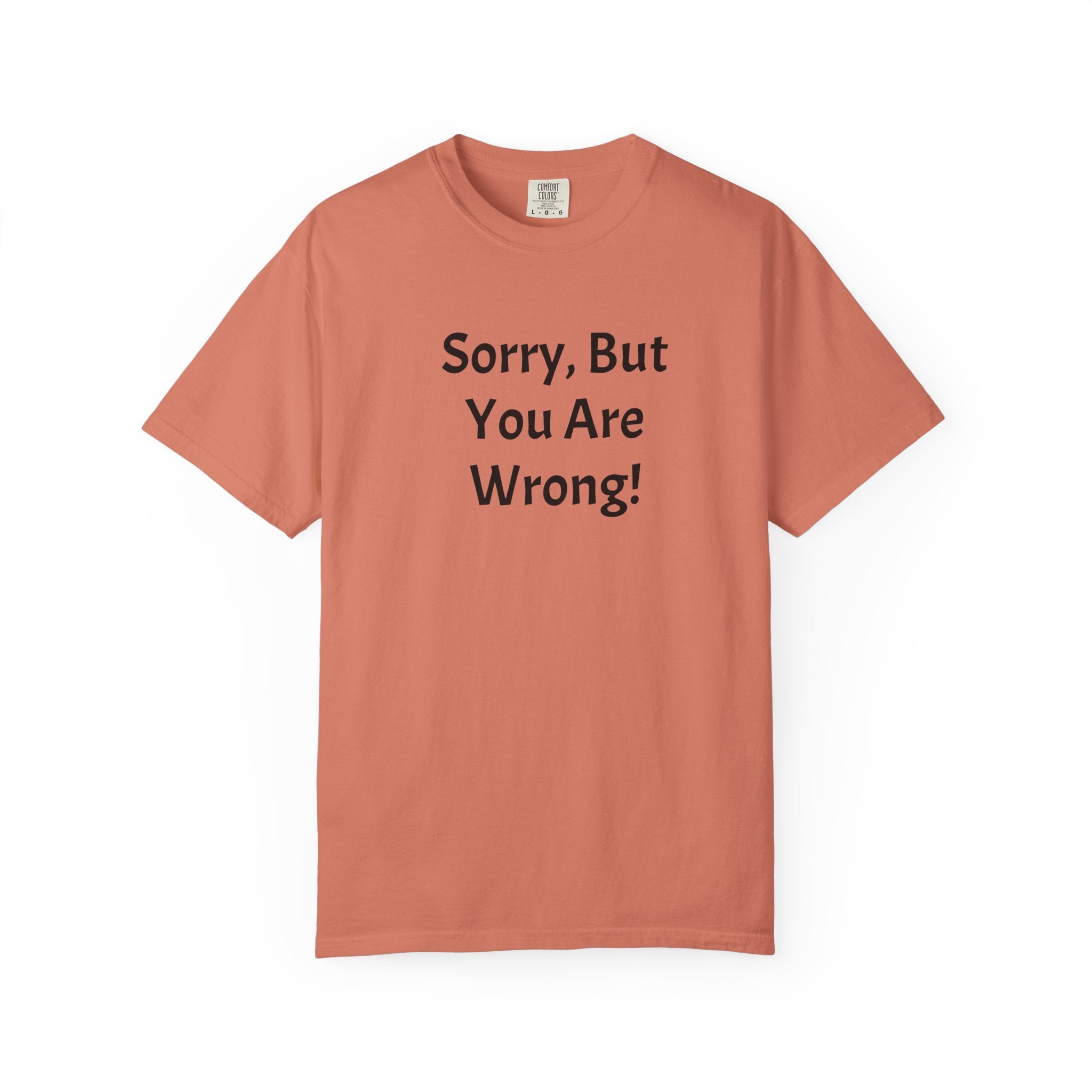 Sorry, But You Are Wrong! T-Shirt