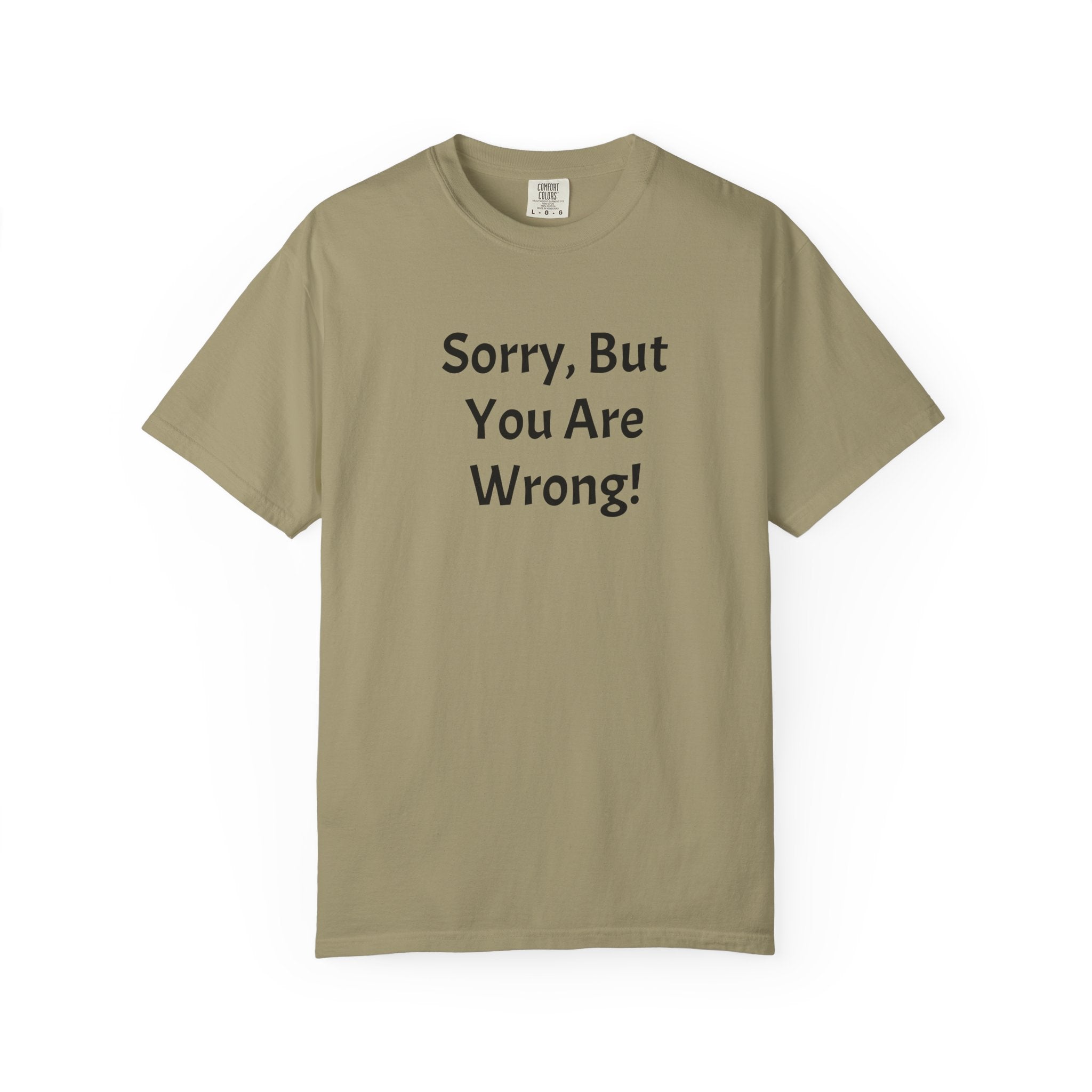 Sorry, But You Are Wrong! T-Shirt