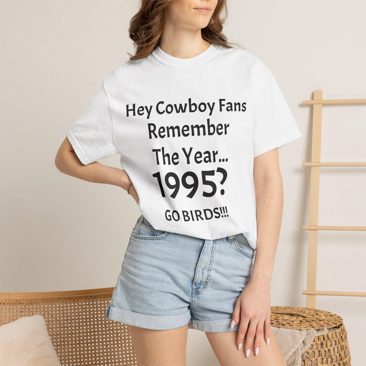 1995? Go Birds!!! T‑Shirt — Funny Rival Fans Football Tee
