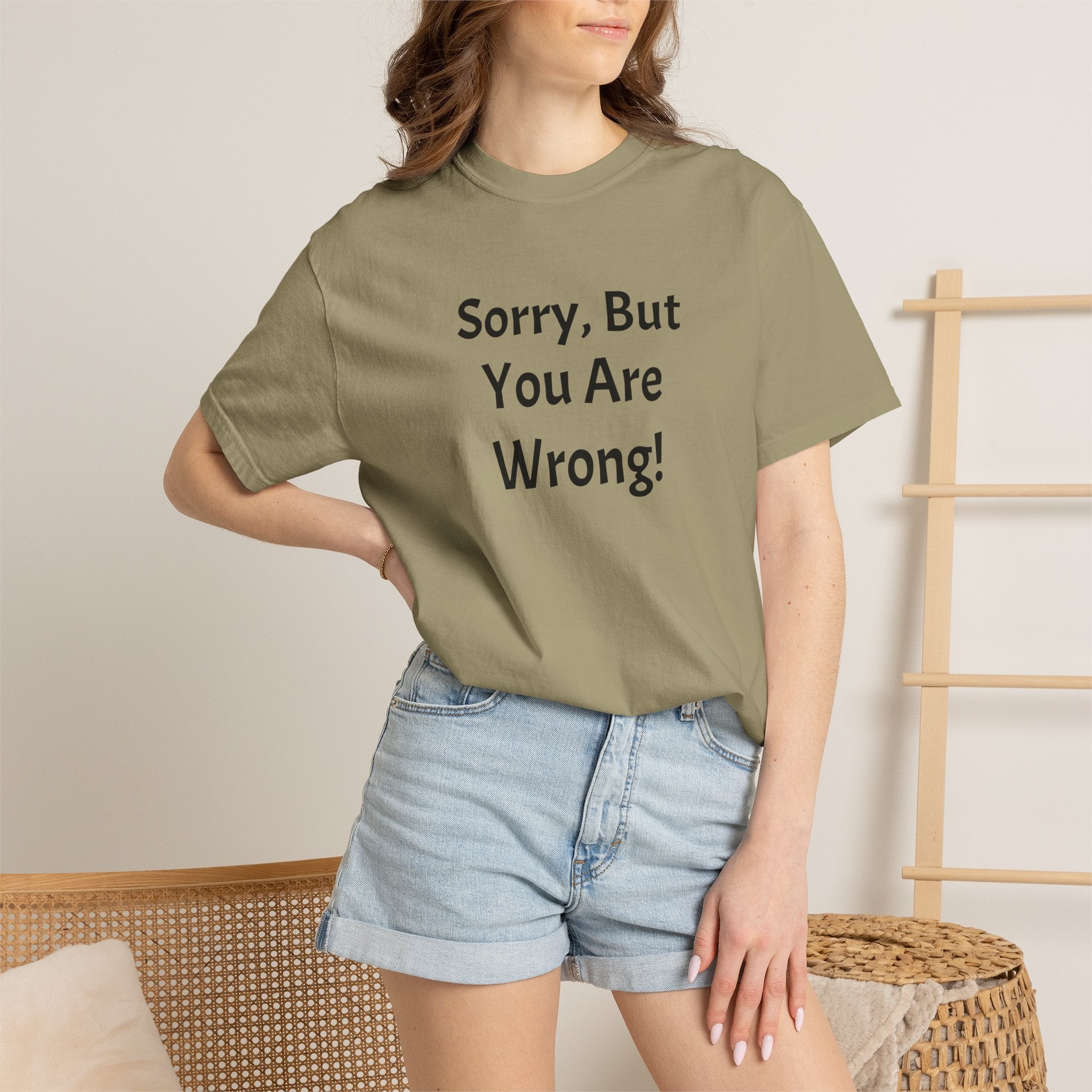 Sorry, But You Are Wrong! T-Shirt