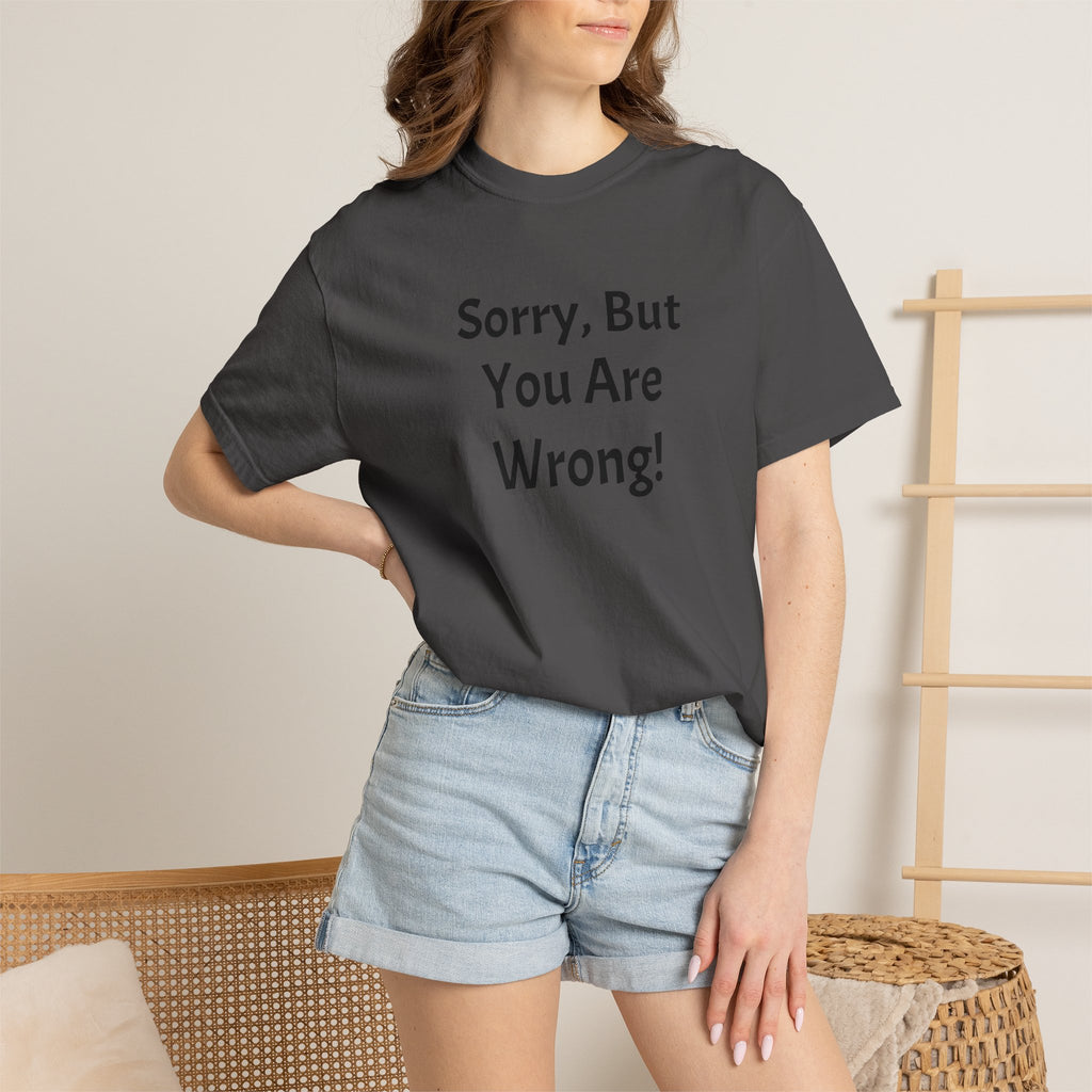 Sorry, But You Are Wrong! T-Shirt