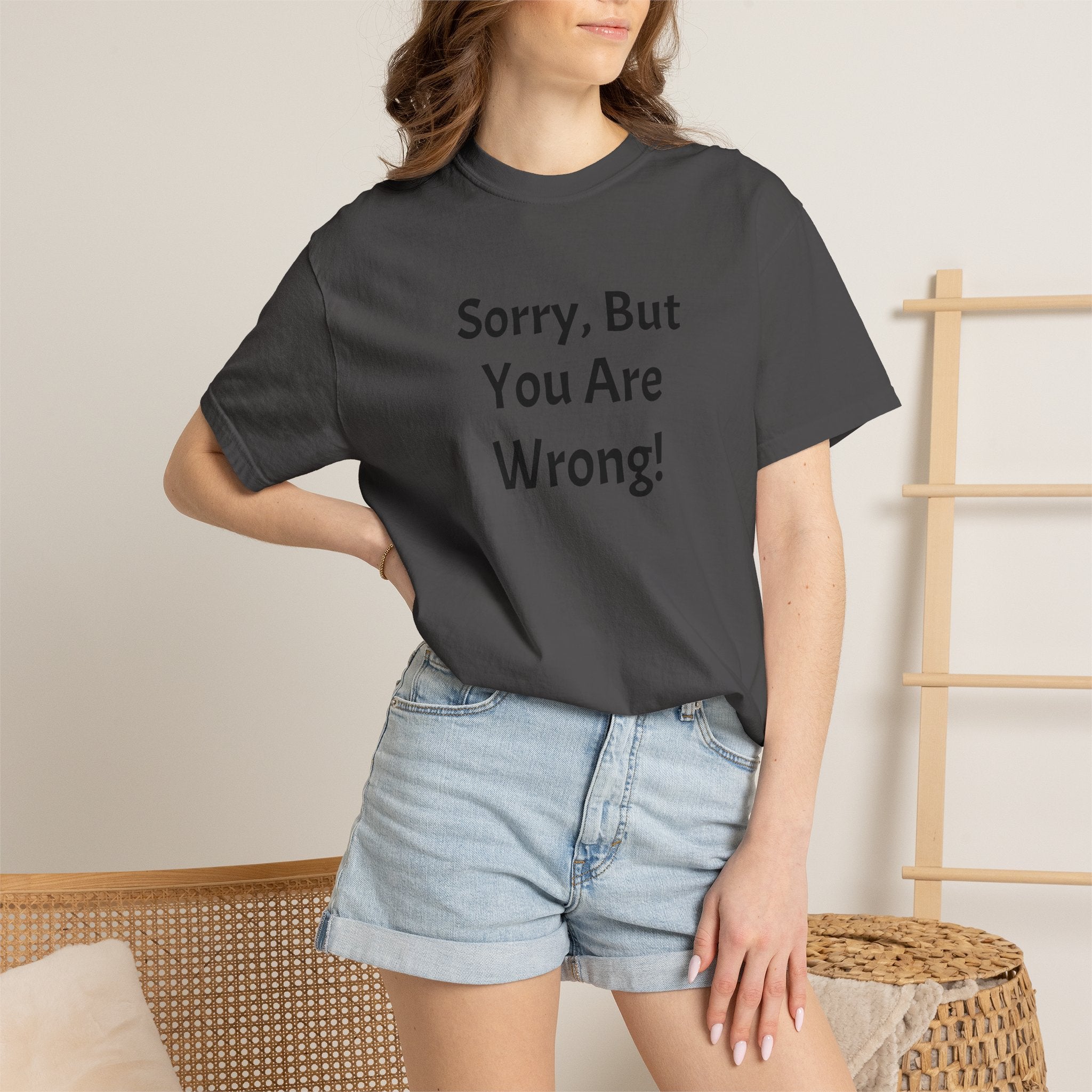 Sorry, But You Are Wrong! T-Shirt