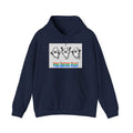 Ghost Trio Hoodie — "You Better Run!" Halloween Horror Sweatshirt
