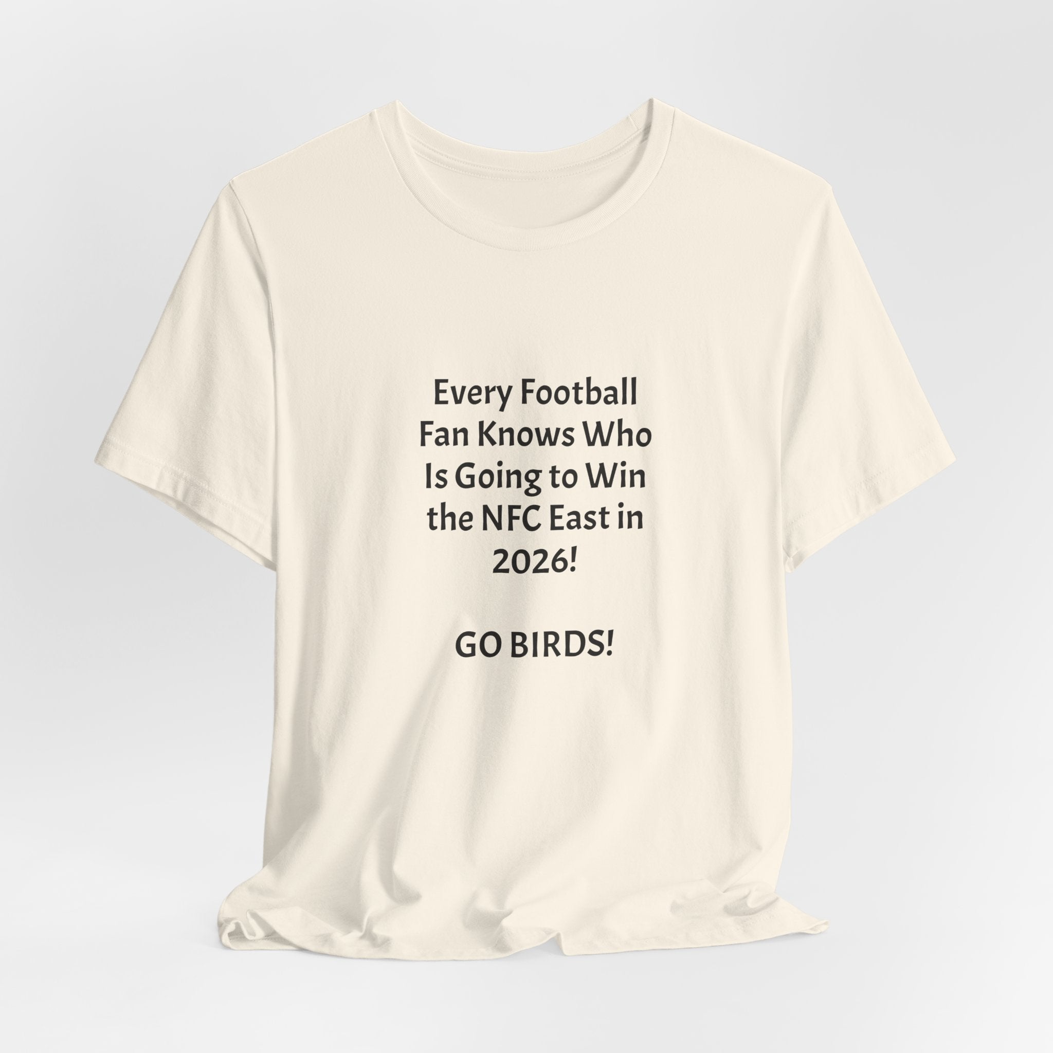 NFC East 2026 Champion Tee — "GO BIRDS!" Football Fan T-Shirt
