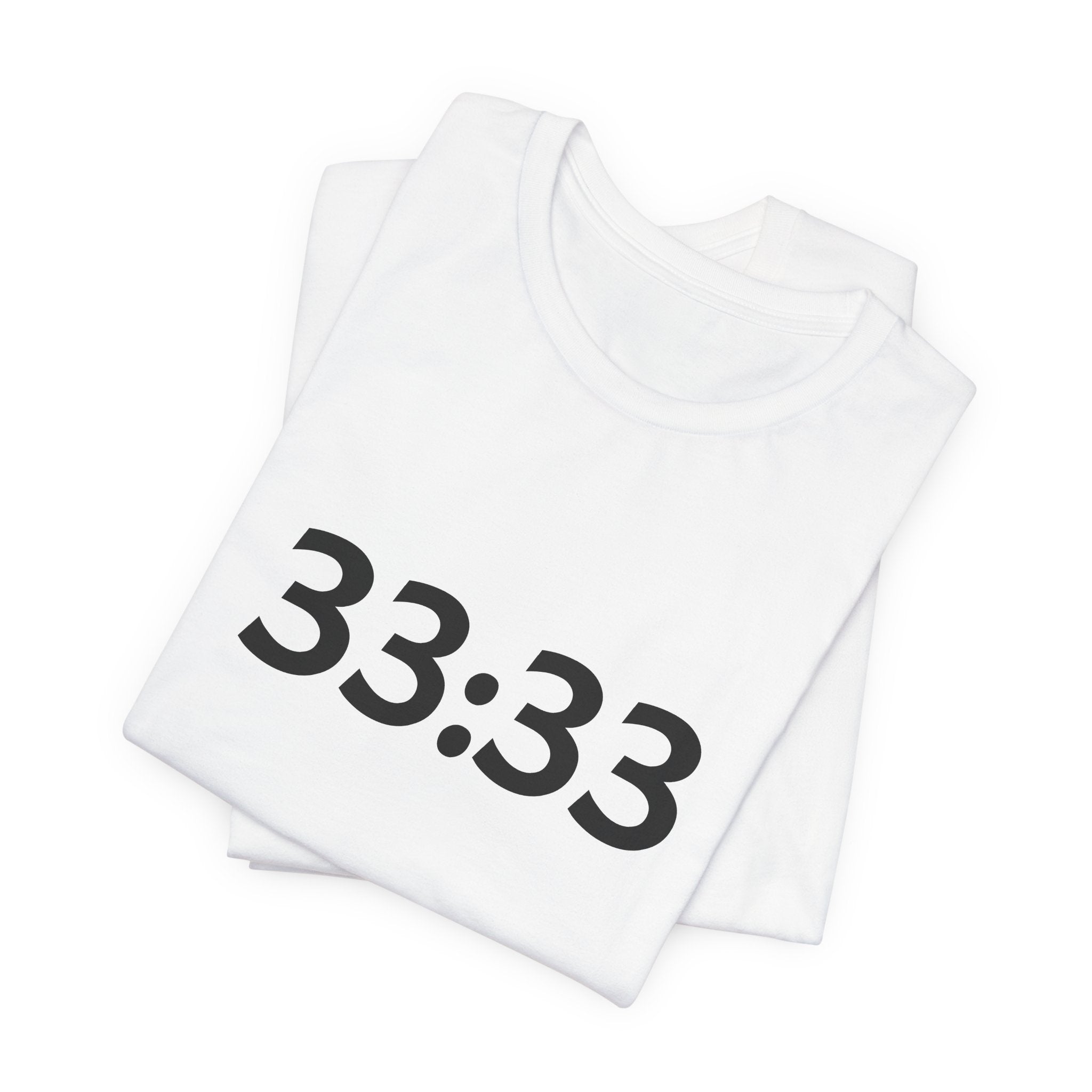 33:33 Take A Guess Tee — Funny Mystery Number Graphic T-Shirt