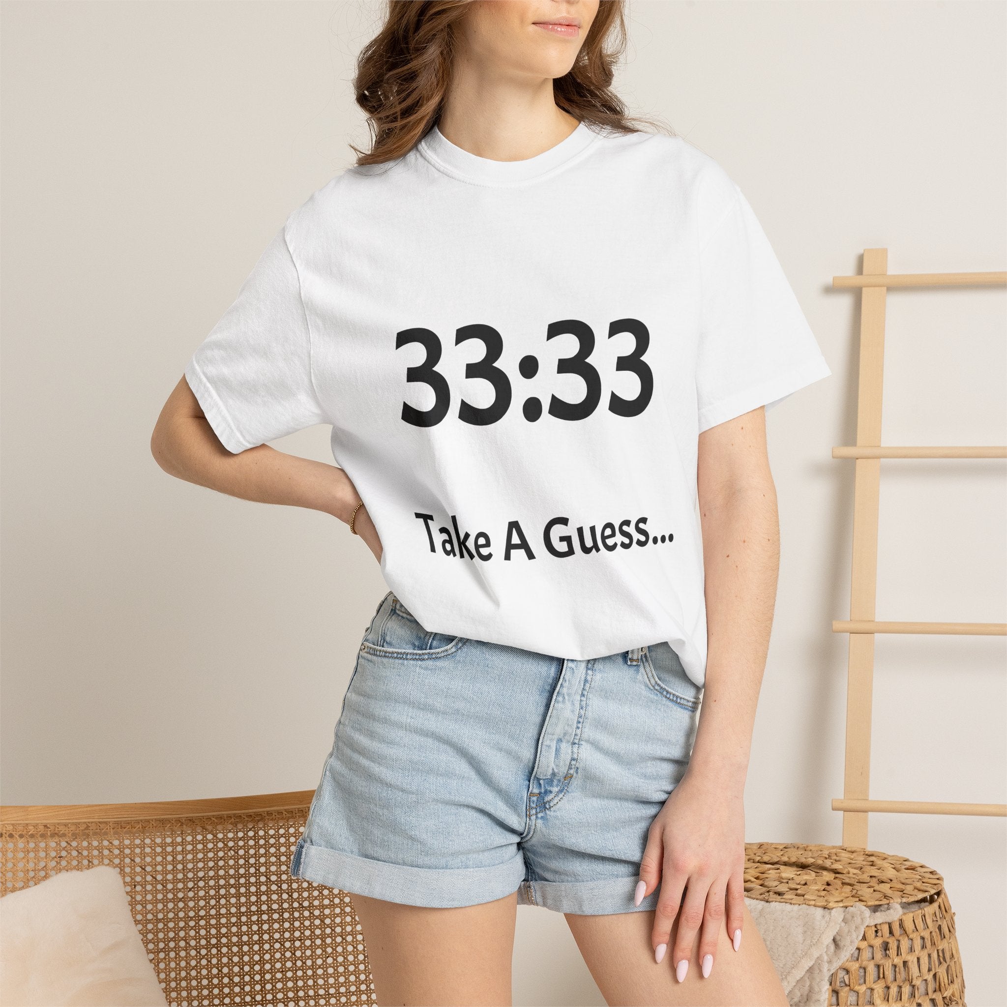 33:33 Take A Guess T‑Shirt