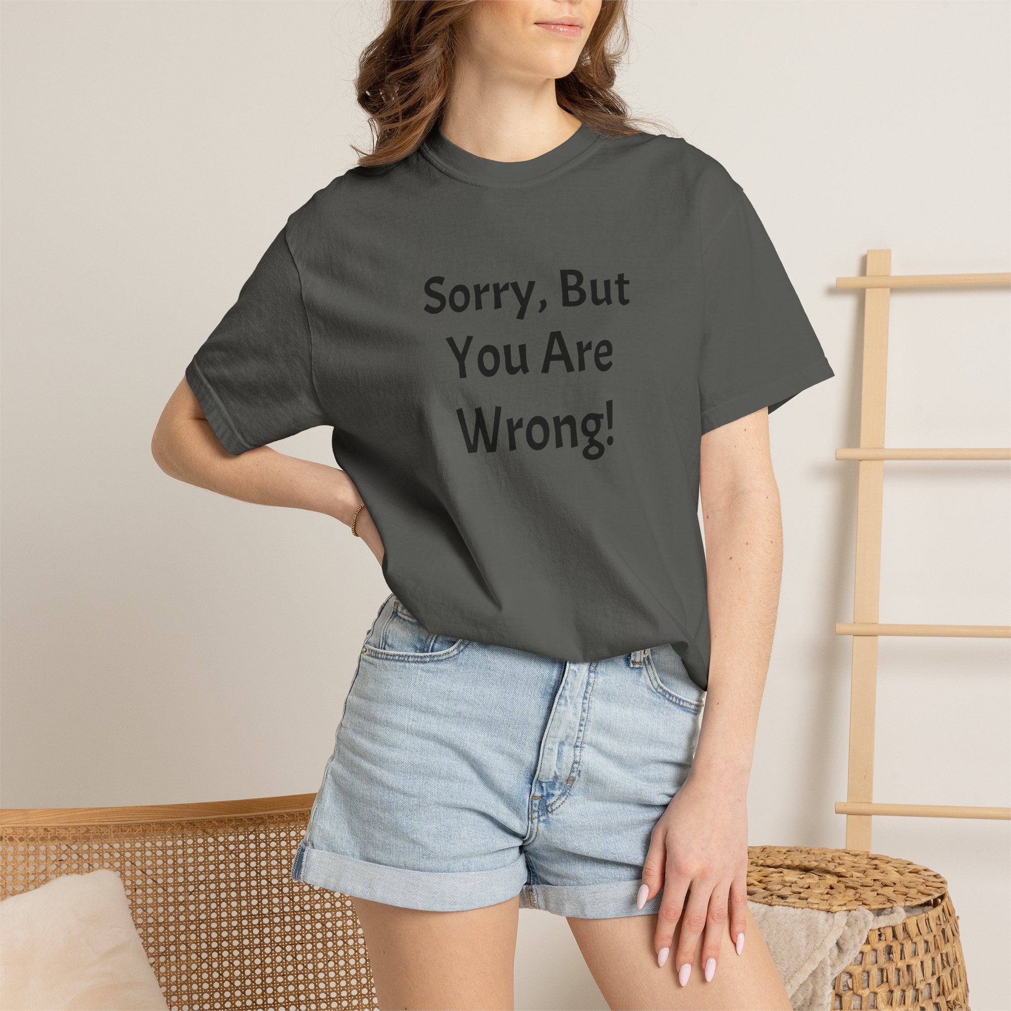 Sorry, But You Are Wrong! T-Shirt
