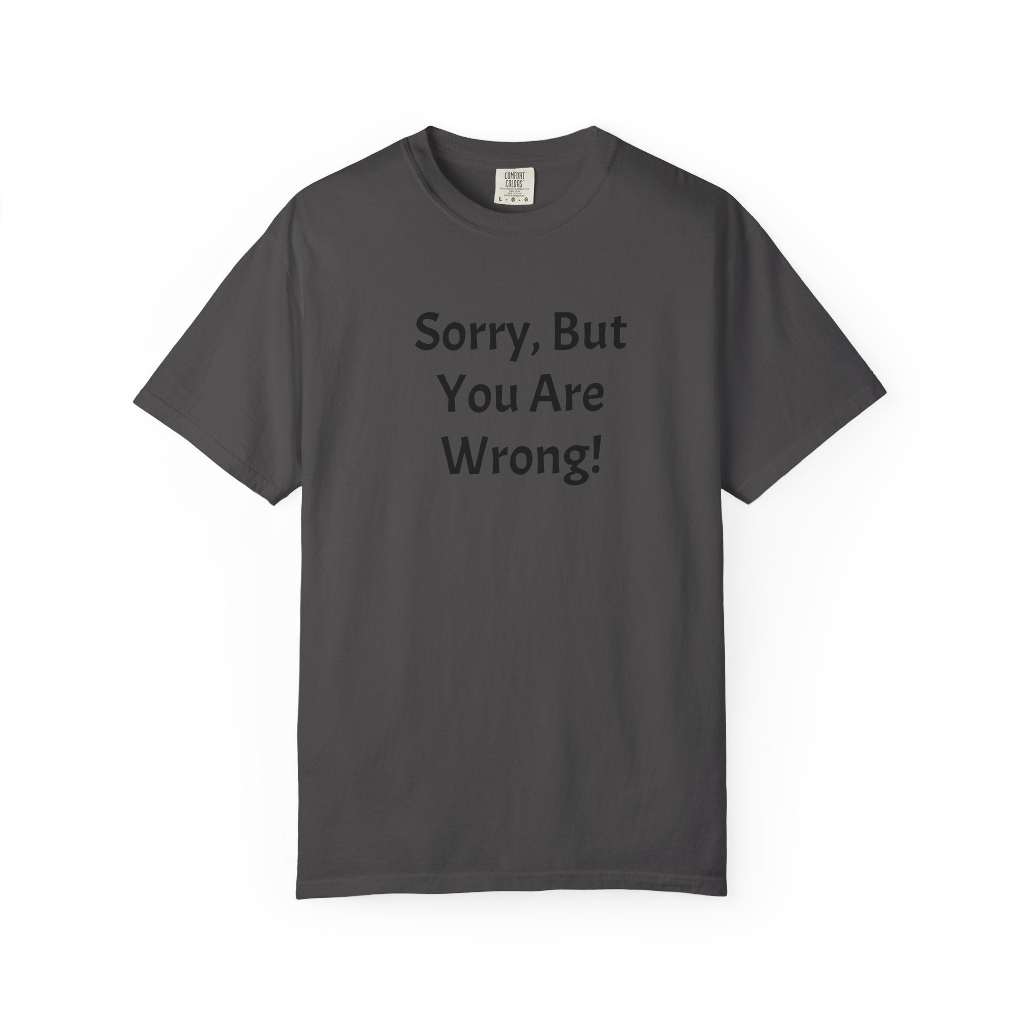 Sorry, But You Are Wrong! T-Shirt