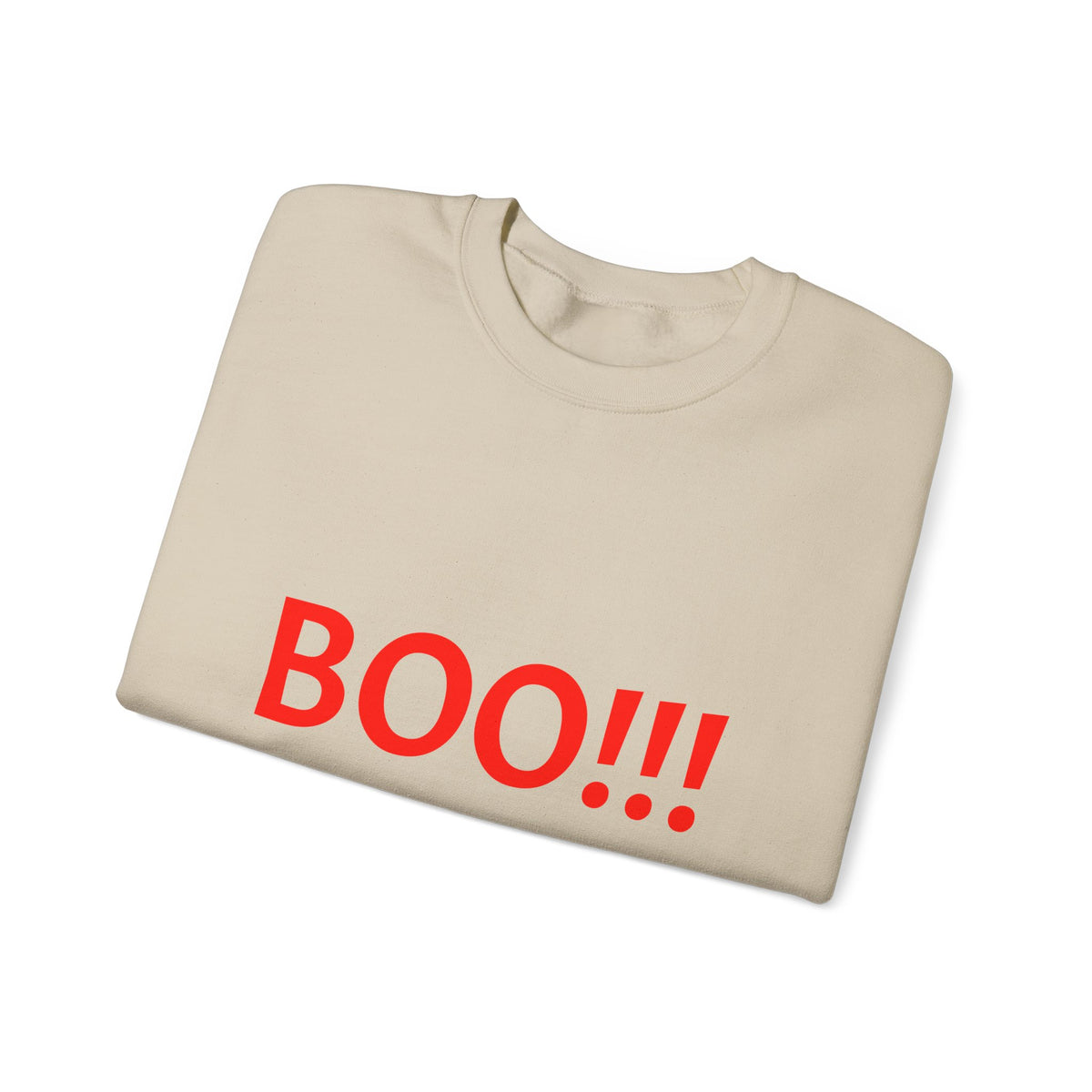 BOO!!! Halloween Crewneck Sweatshirt