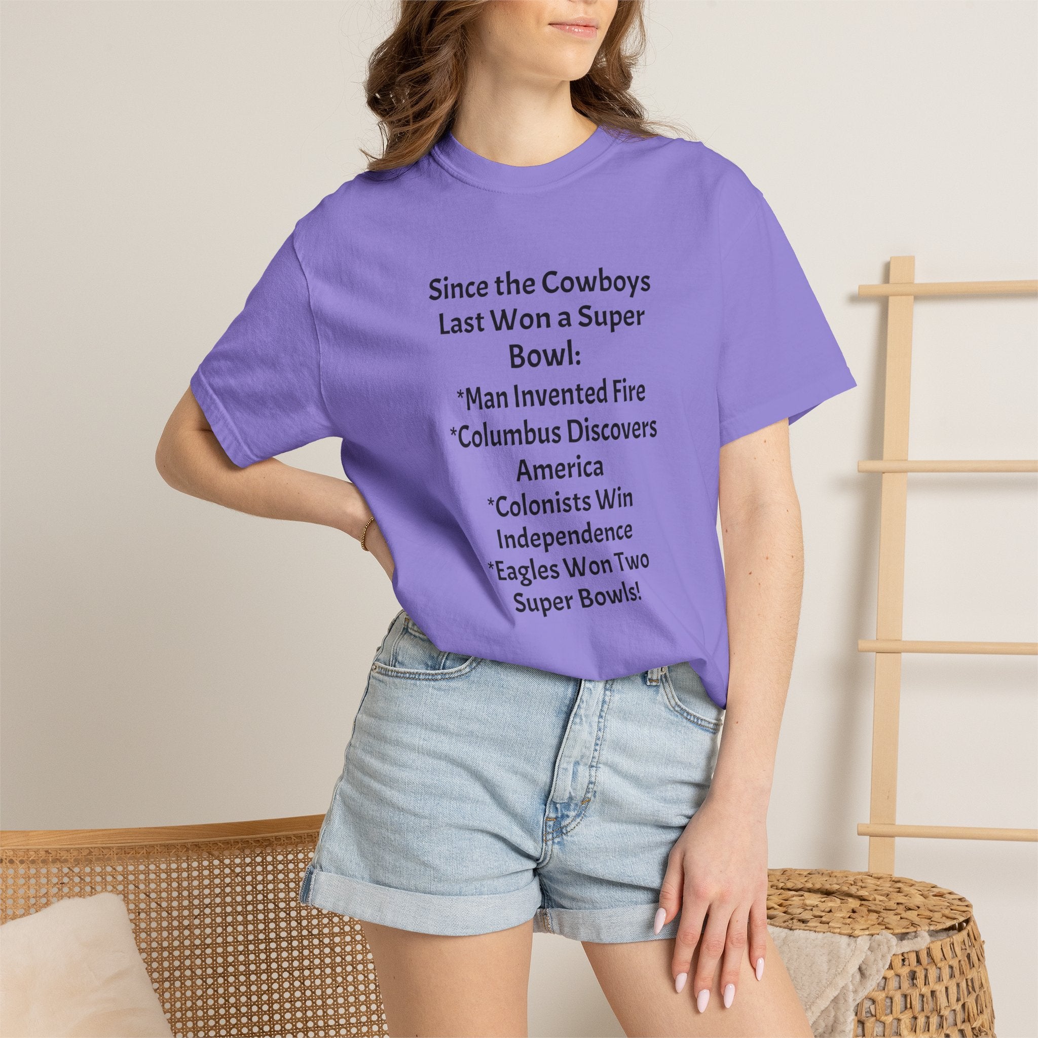 Since the Cowboys Last Won a Super Bowl T-Shirt — Funny Sports History Tee