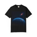 Cosmic Horizon T‑Shirt — Earth & Galaxy Space Graphic Tee