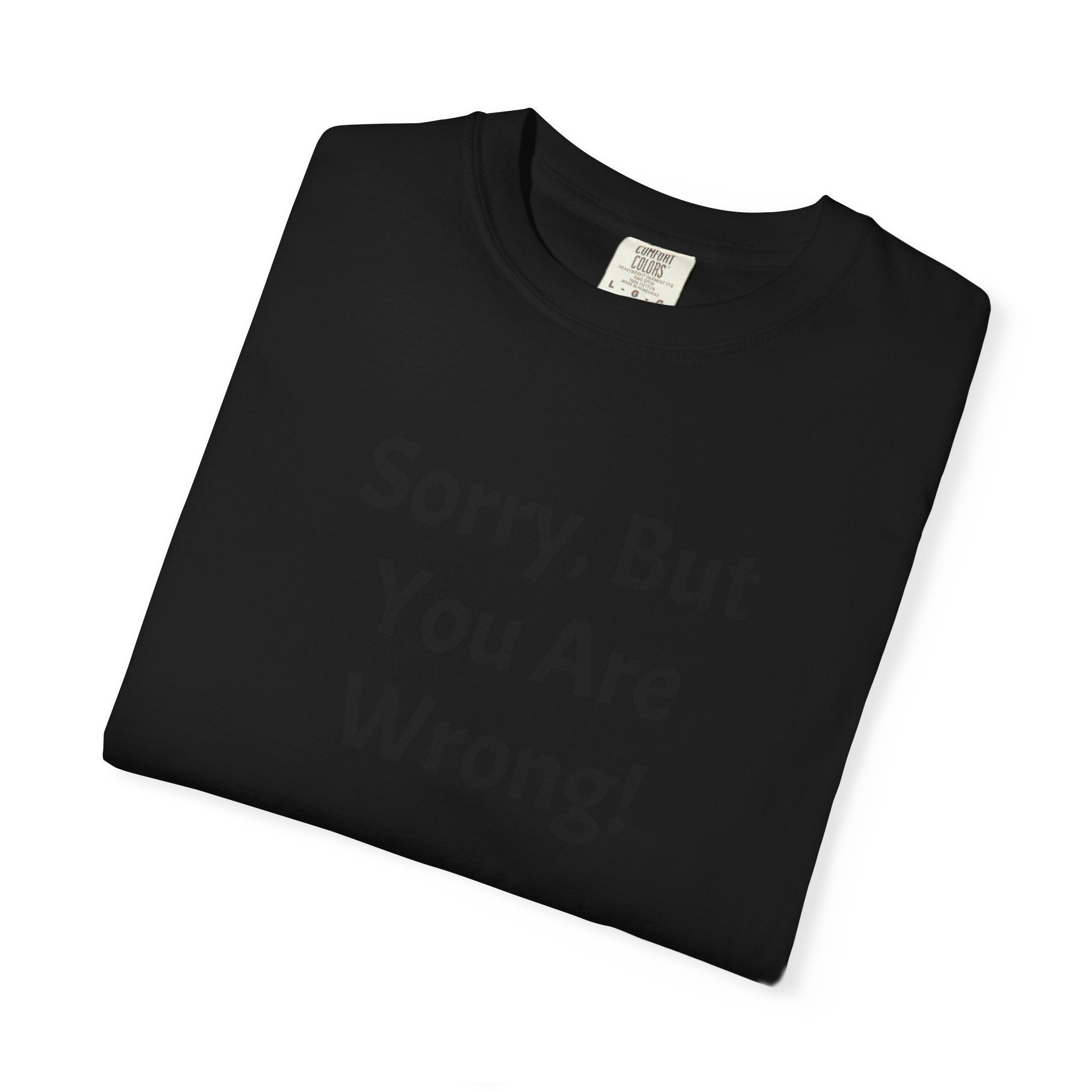 Sorry, But You Are Wrong! T-Shirt