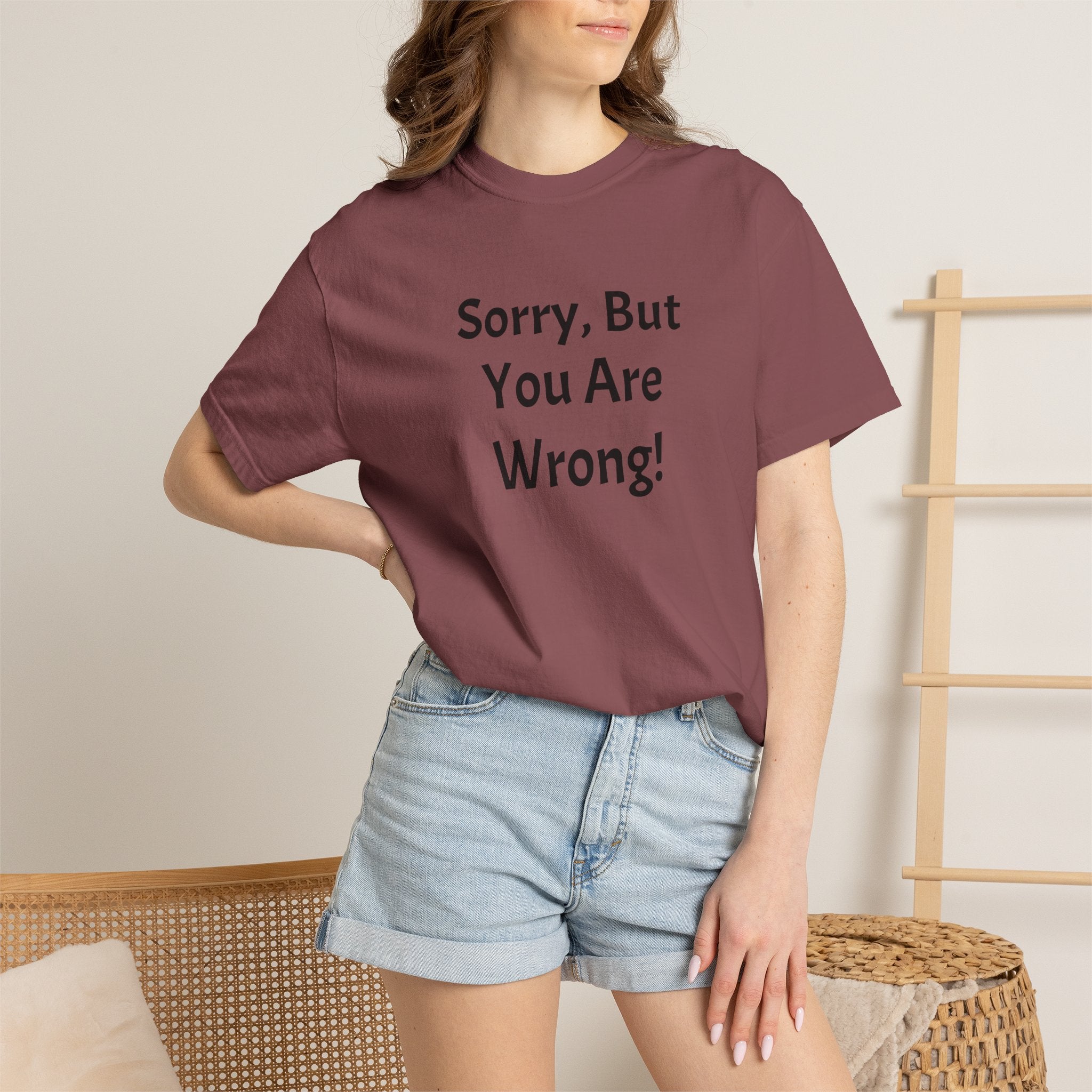 Sorry, But You Are Wrong! T-Shirt