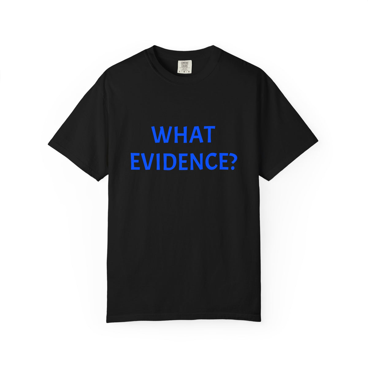 What Evidence? T-Shirt — Funny Skeptic Graphic Tee