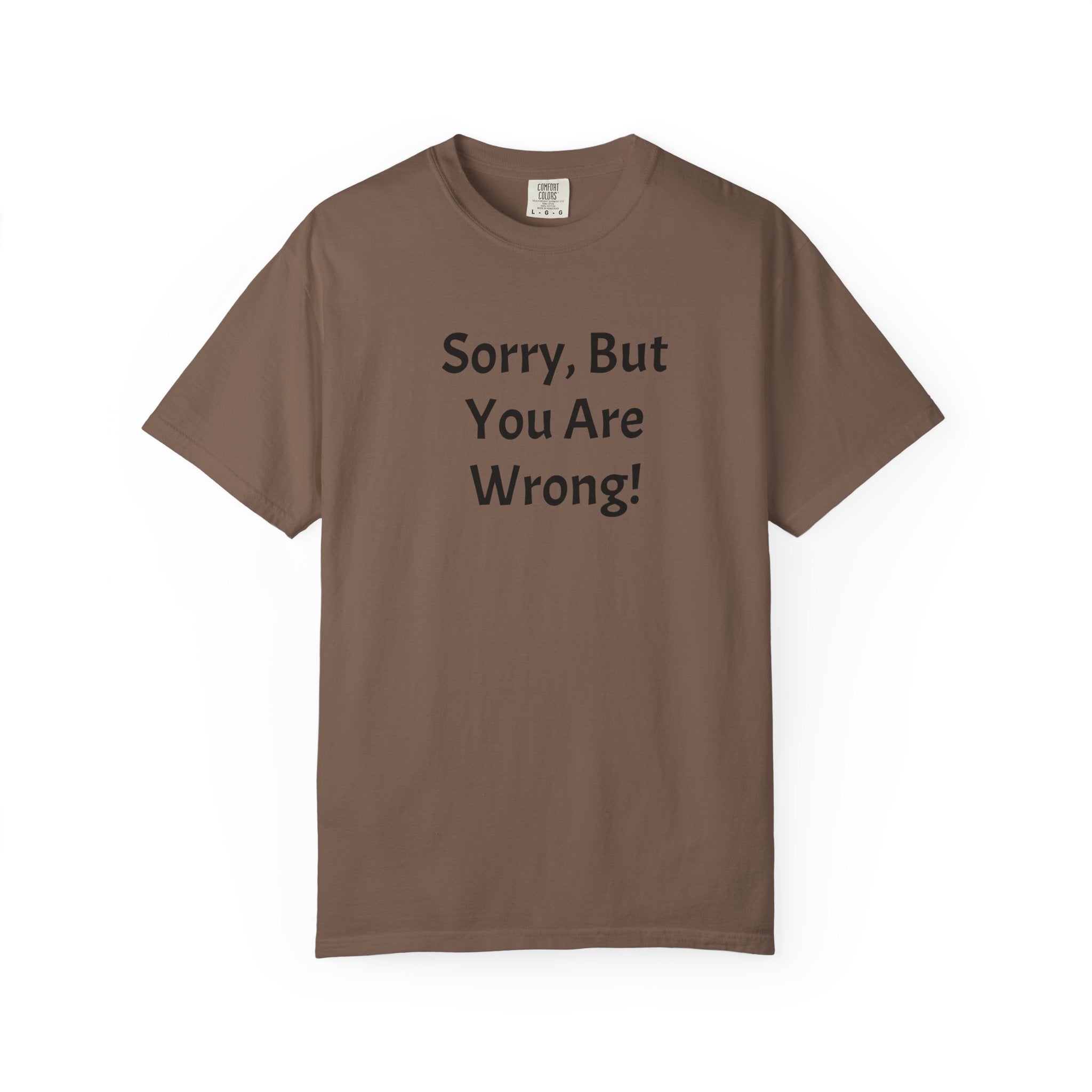 Sorry, But You Are Wrong! T-Shirt
