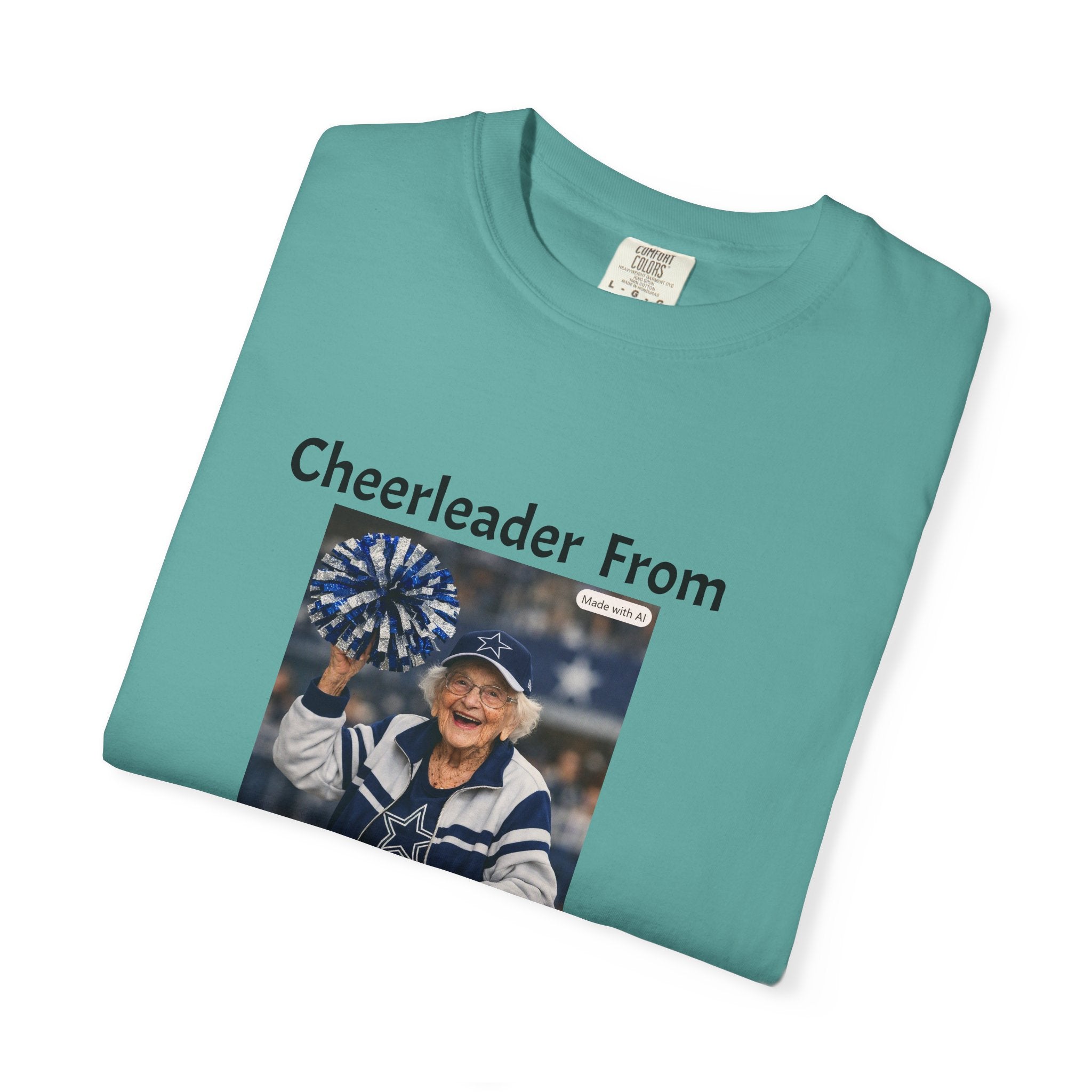 Cowboys Super Bowl Cheerleader T-Shirt — Vintage Fan Tee