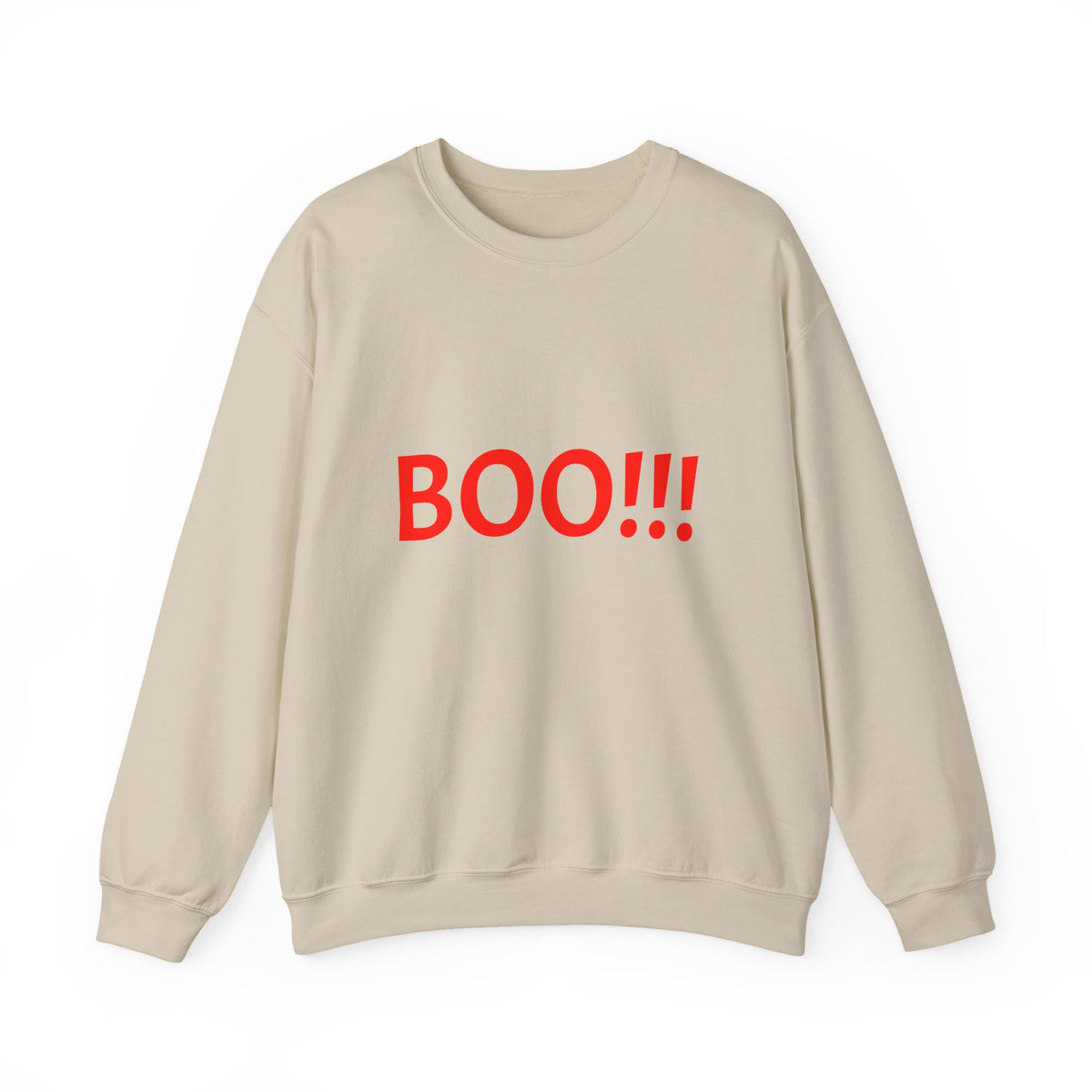 BOO!!! Halloween Crewneck Sweatshirt