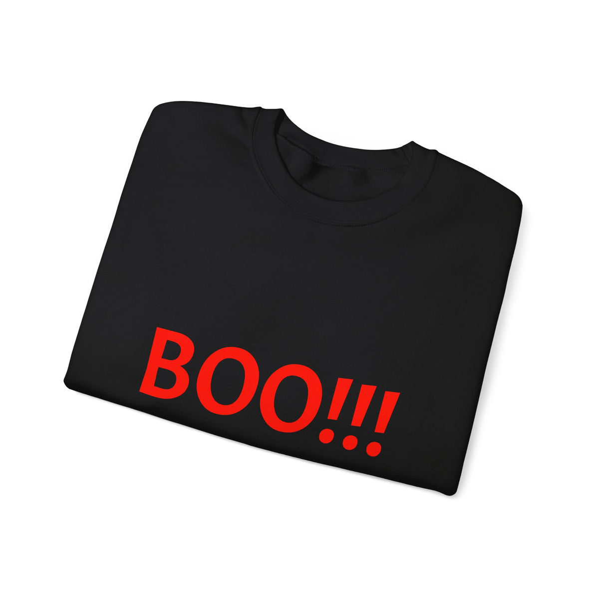 BOO!!! Halloween Crewneck Sweatshirt