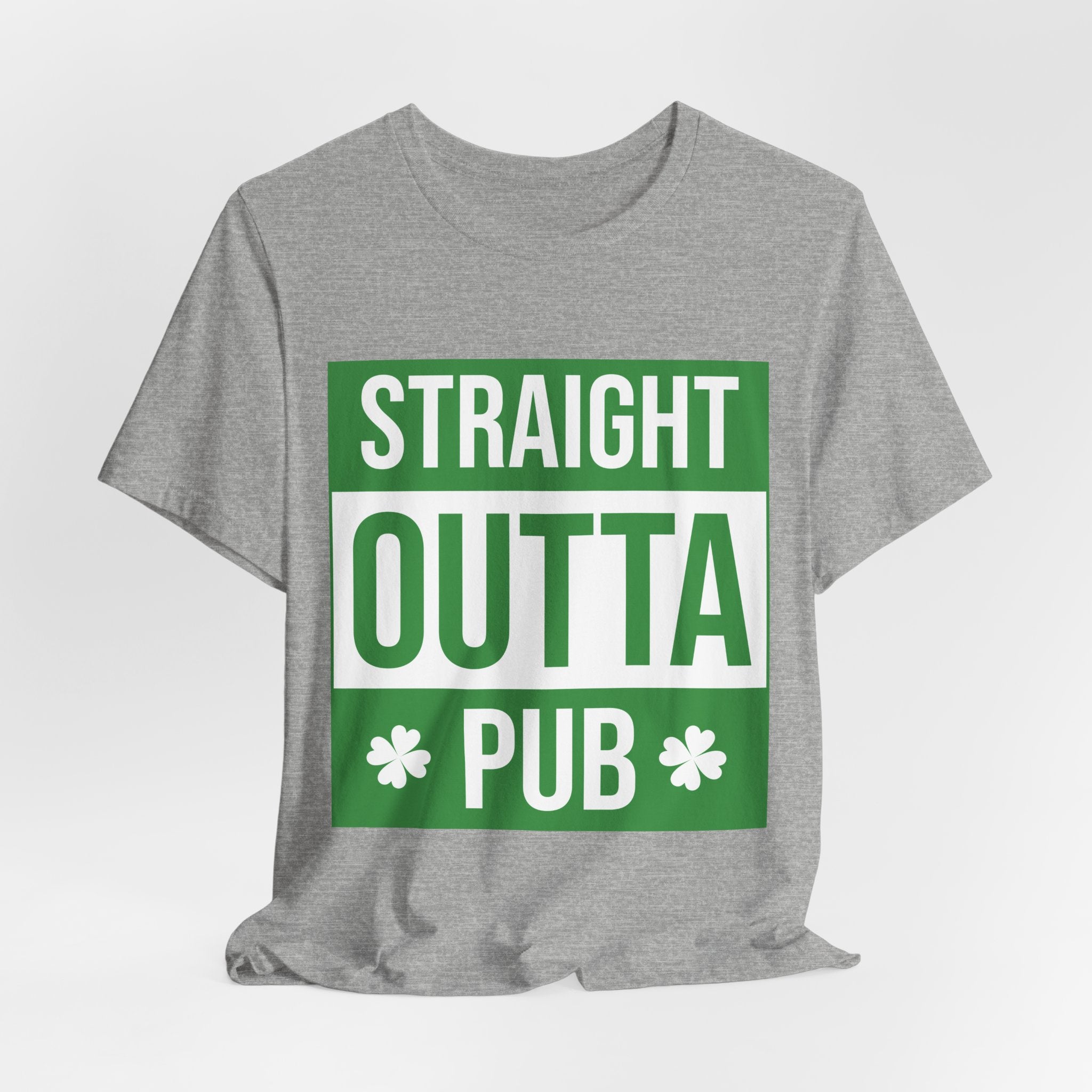 Straight Outta Pub T-Shirt — St. Patrick’s Day Shamrock Pub Crawl Tee