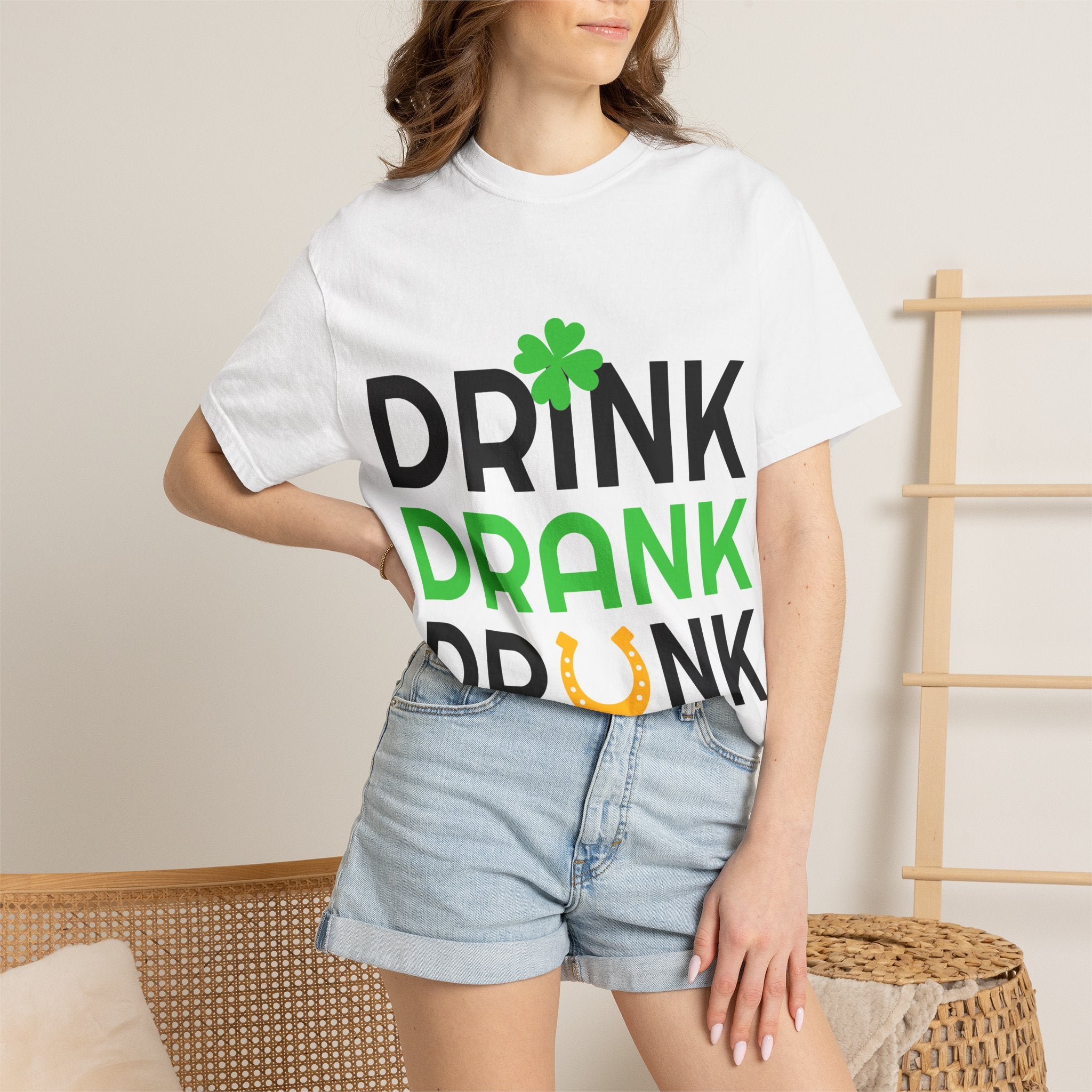 Drink Drank Drunk St. Patrick's Day T-Shirt