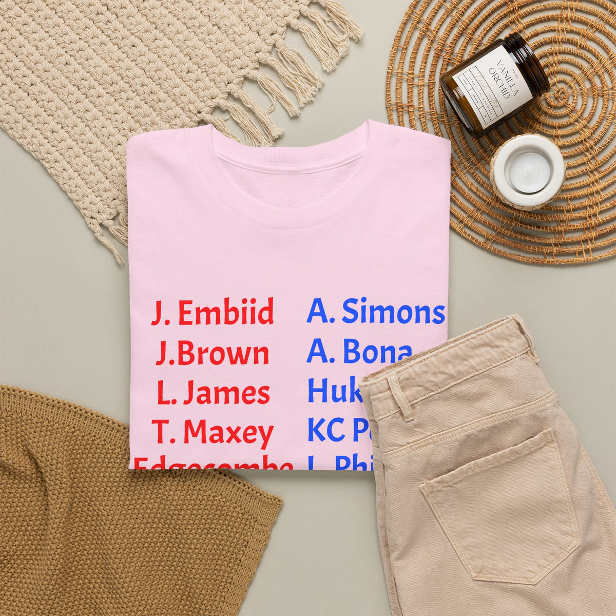 2026-27 Sixers Roster T-Shirt — Philadelphia Basketball Fan Tee