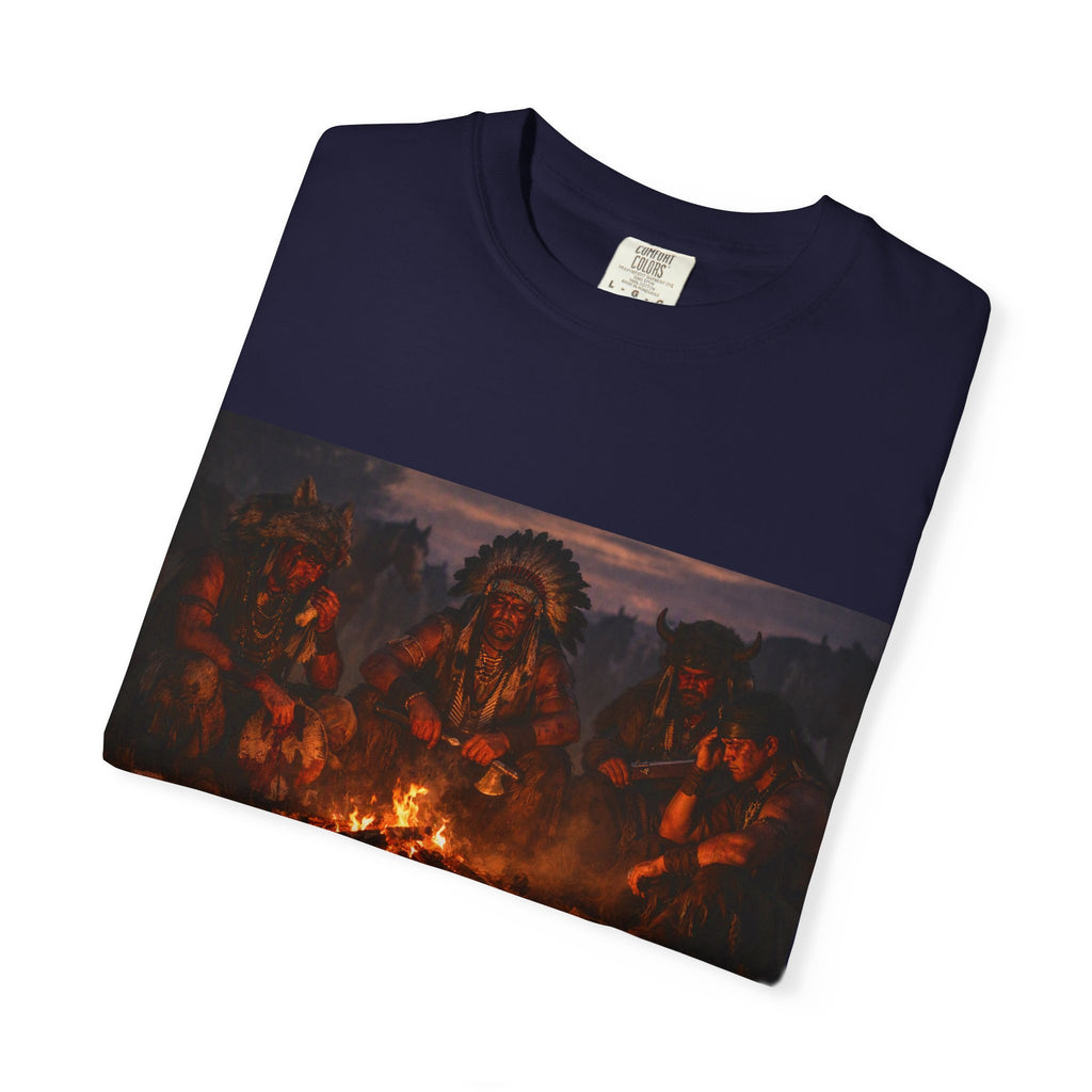 Reflection by the Fire