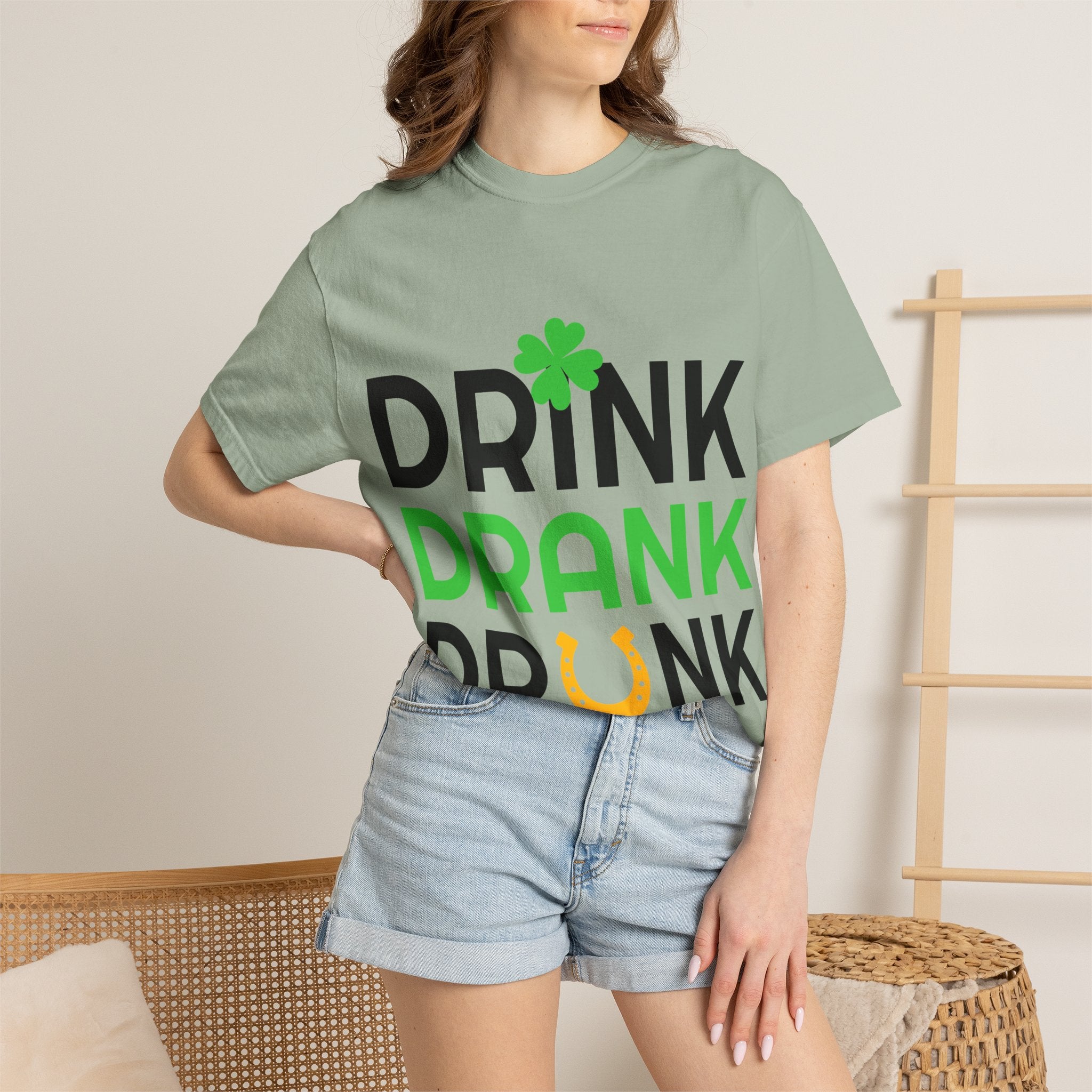 Drink Drank Drunk St. Patrick's Day T-Shirt