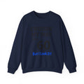 Cruisin' My Way into 60 Sweatshirt — Funny 60th Birthday Crewneck ('But I Look 21!')