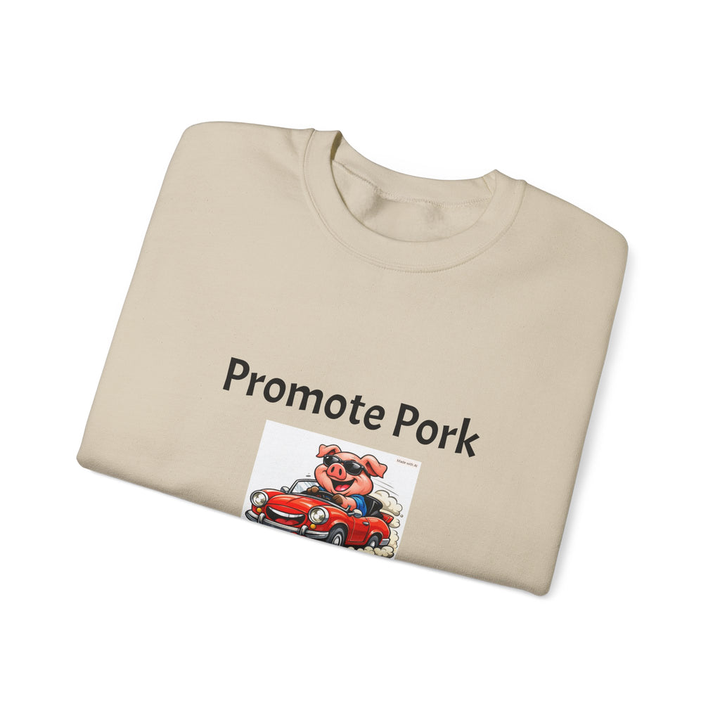Promote Pork Run Over a Chicken Sweatshirt