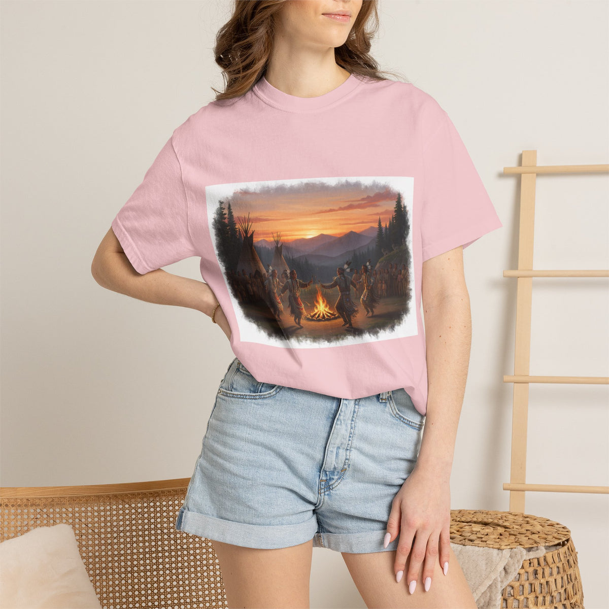 Campfire Gathering T-Shirt