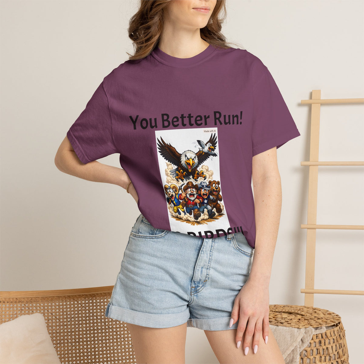 You Better Run! Go Birds!!! T-Shirt