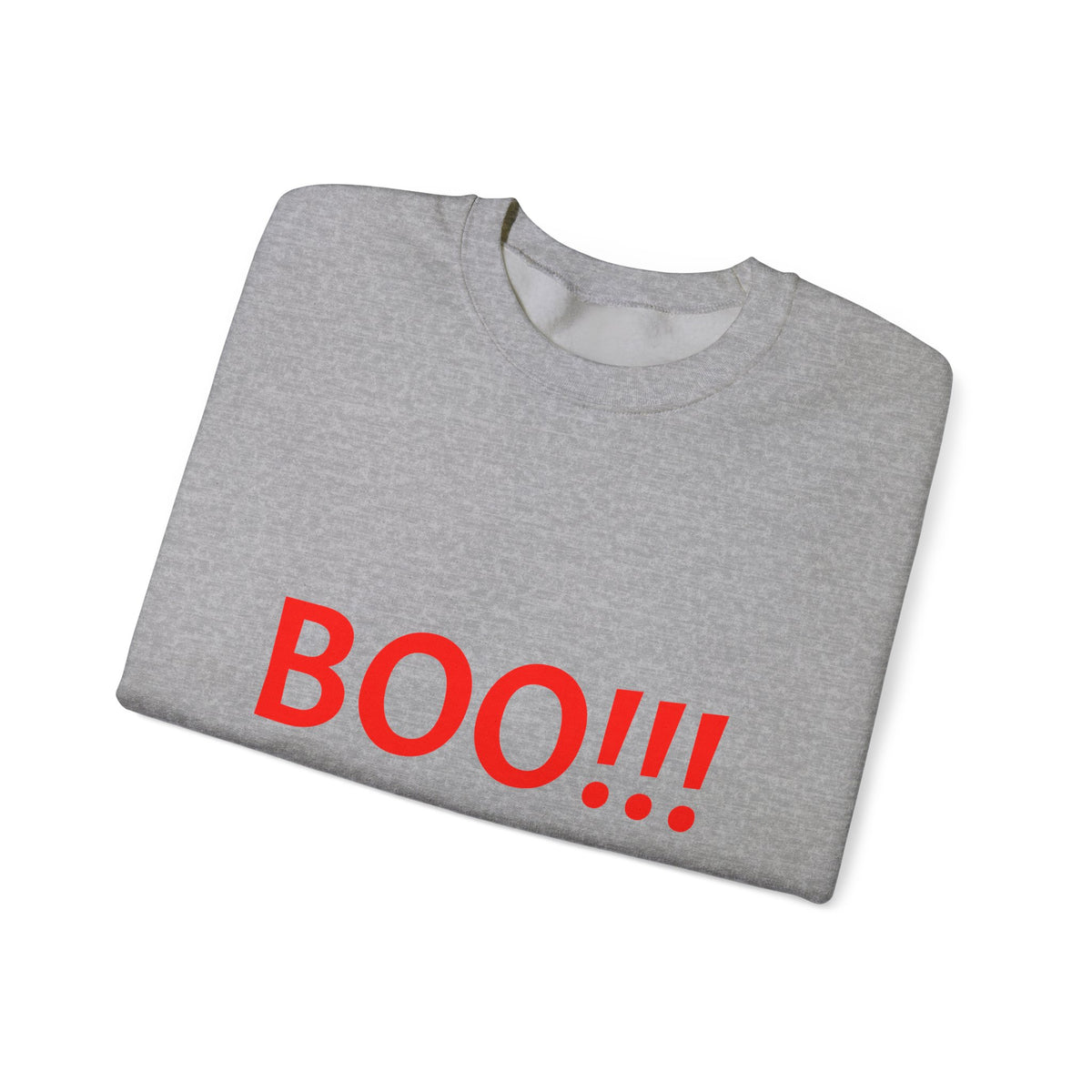BOO!!! Halloween Crewneck Sweatshirt