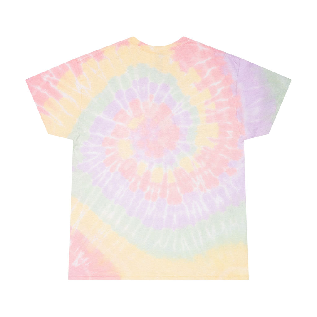 Pastel Spiral Tie-Dye Tee — "I Do What I Want!!!" Graphic