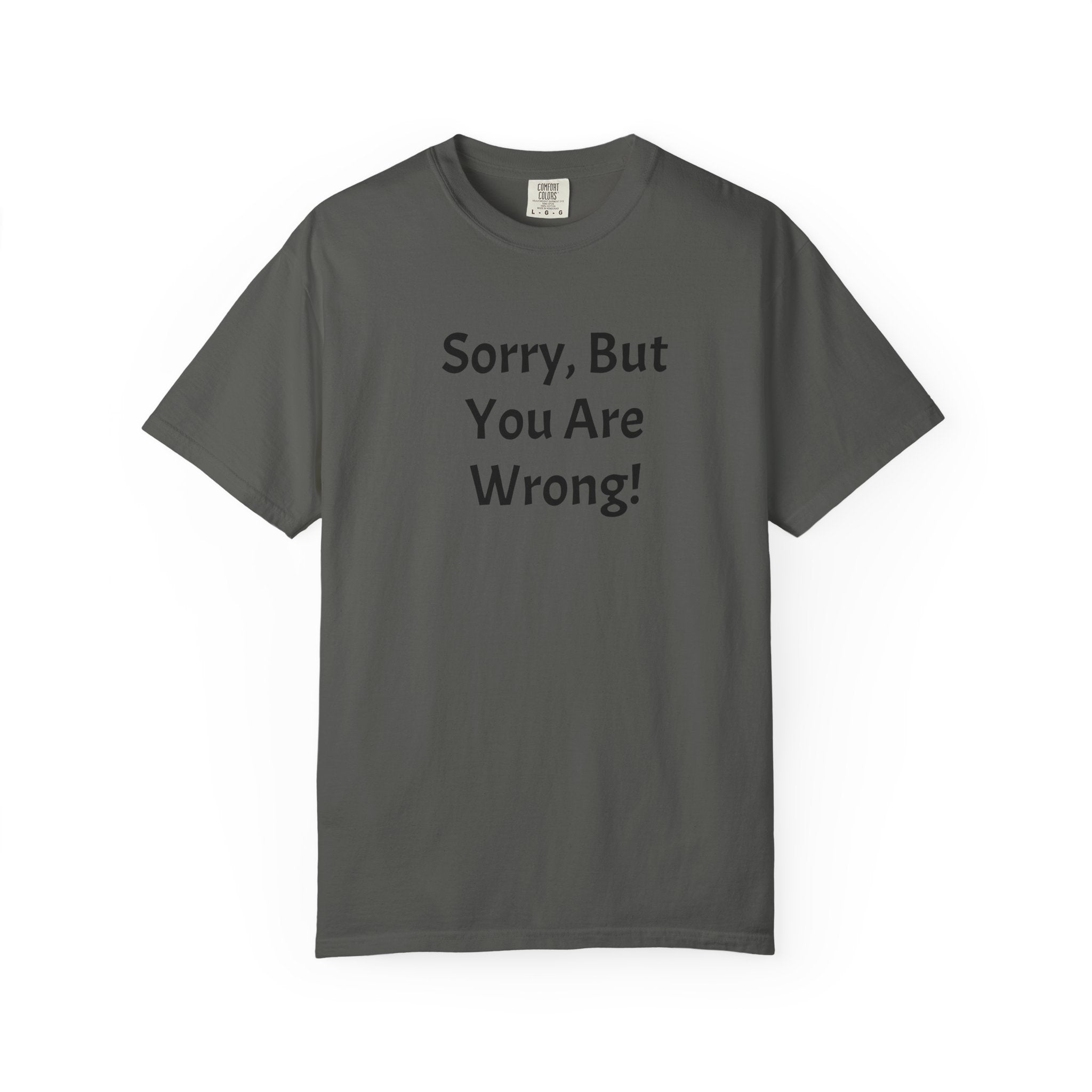Sorry, But You Are Wrong! T-Shirt