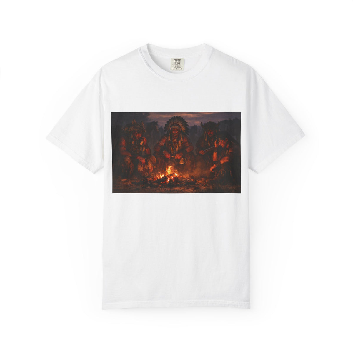 Reflection by the Fire