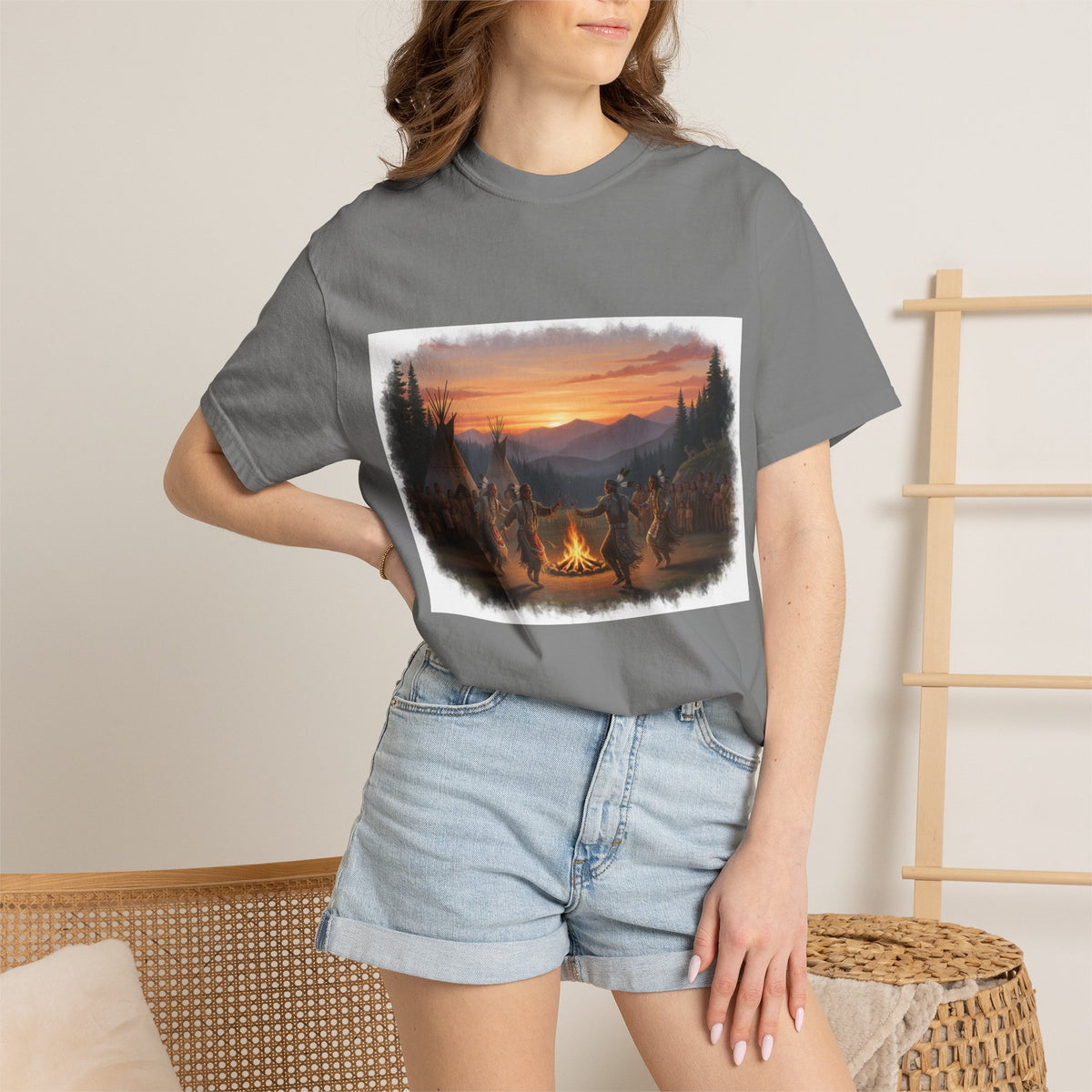 Campfire Gathering T-Shirt