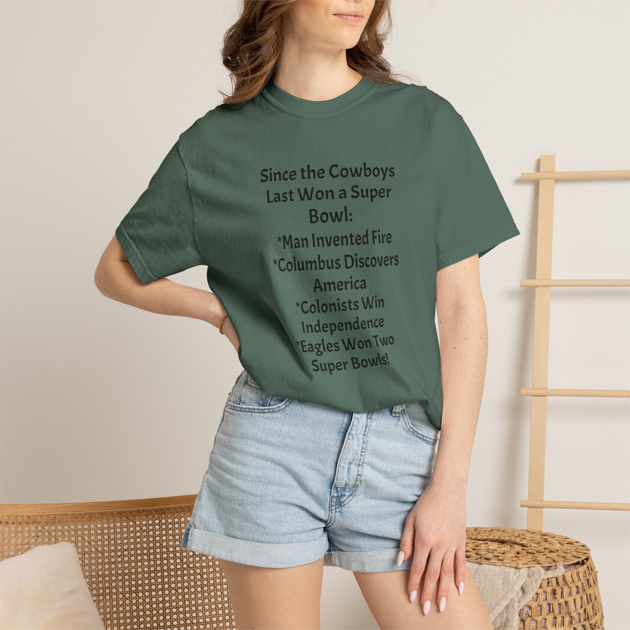 Since the Cowboys Last Won a Super Bowl T-Shirt — Funny Sports History Tee