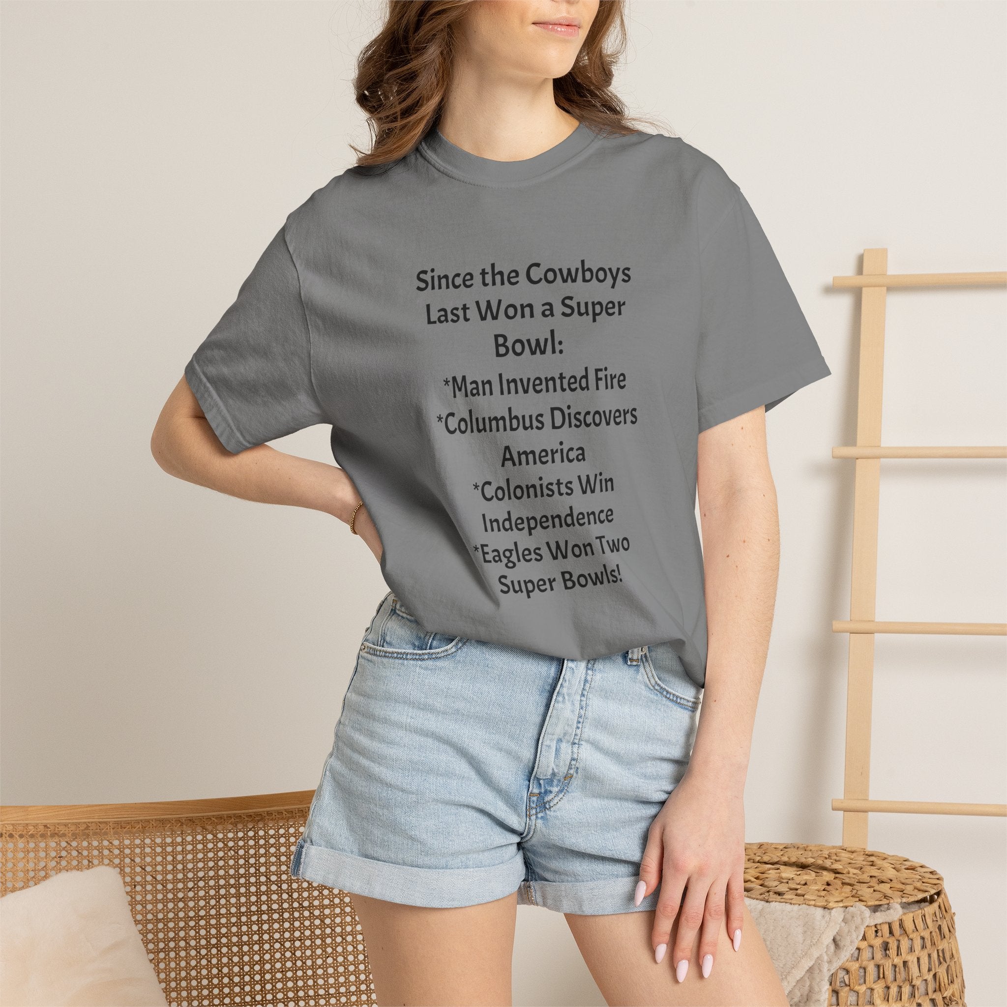 Since the Cowboys Last Won a Super Bowl T-Shirt — Funny Sports History Tee